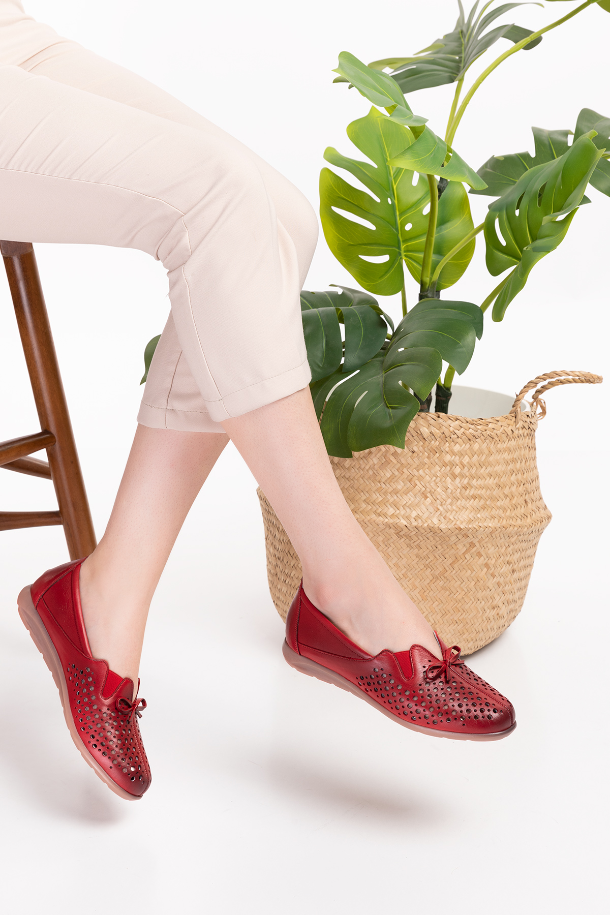 Gondol Hakiki Deri Ortopedik Taban Günlük Ayakkabı esfa.2605 - Görsel 4