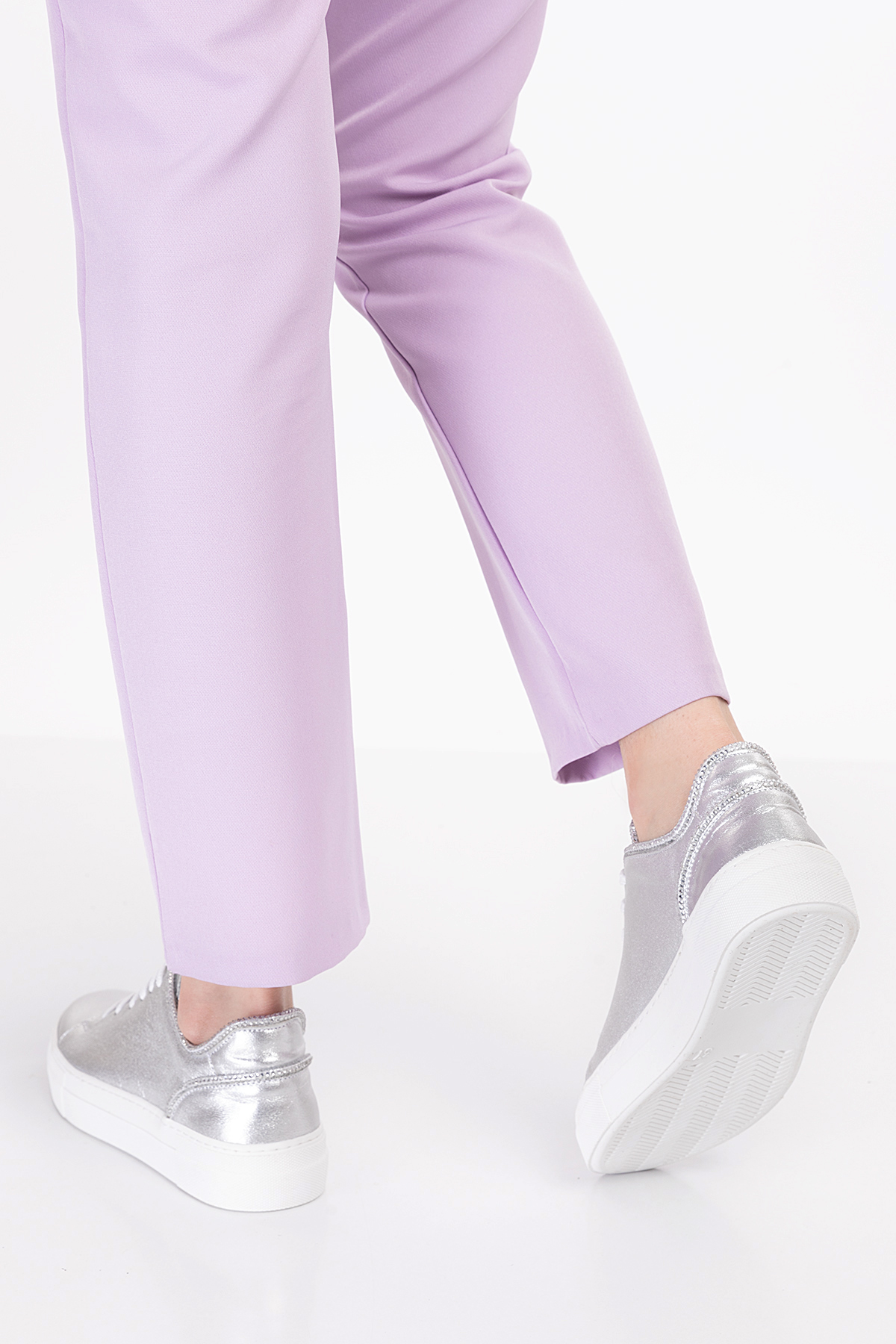 Gondol Hakiki Deri Taş Detay Anatomik Taban Spor Ayakkabı Als.1358 - Görsel 5