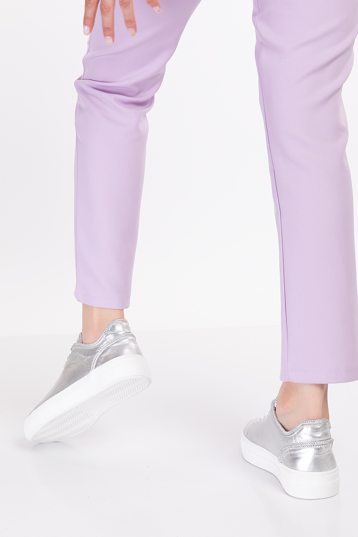 Gondol Hakiki Deri Taş Detay Anatomik Taban Spor Ayakkabı Als.1358 - Görsel 6