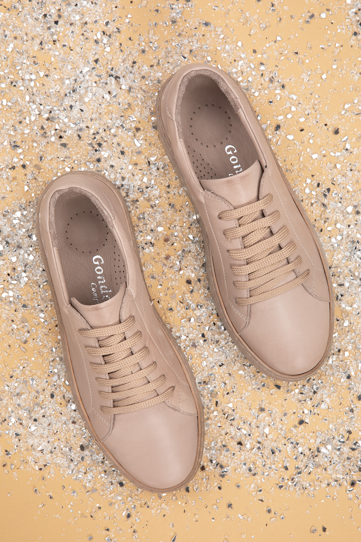 Gondol Hakiki Deri Anatomik Taban Spor Ayakkabı ell.6839 - Görsel 4