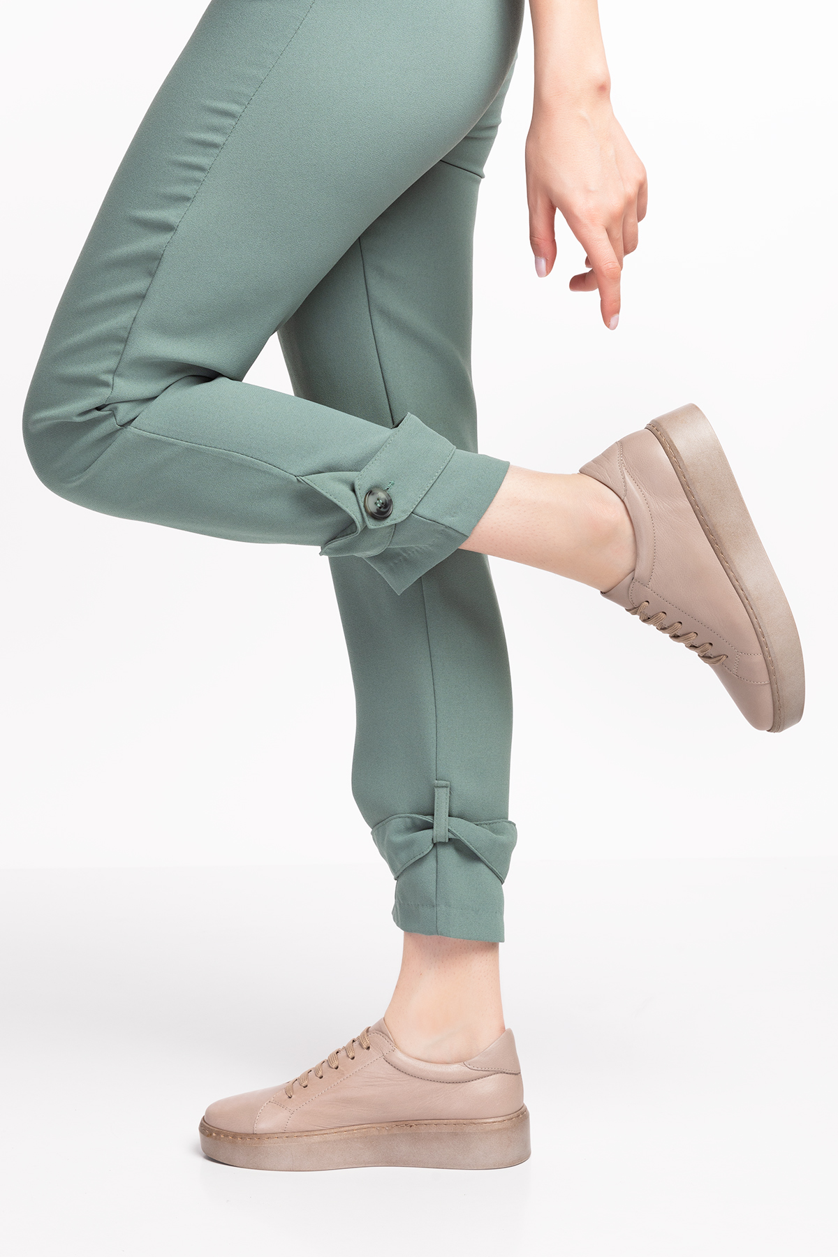 Gondol Hakiki Deri Anatomik Taban Spor Ayakkabı ell.6839 - Görsel 7