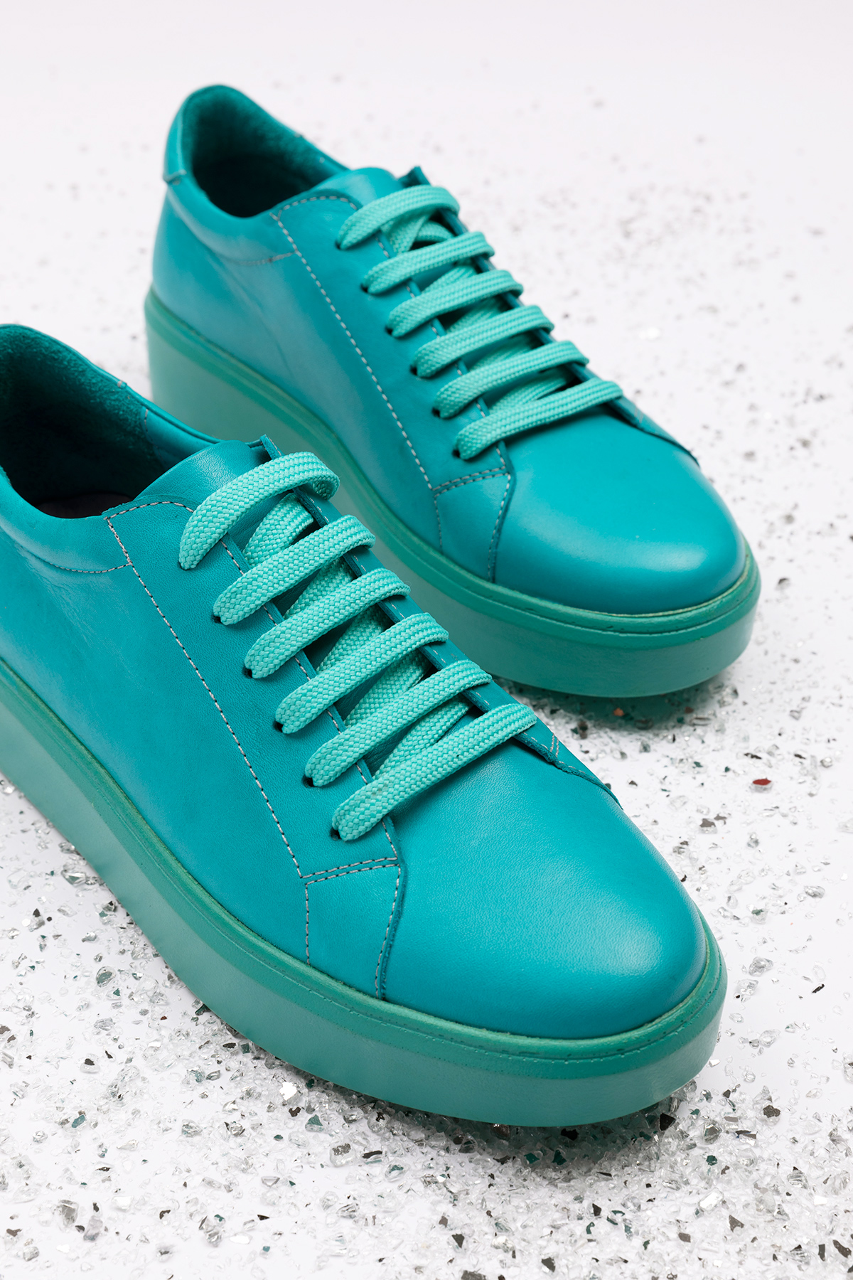 Gondol Hakiki Deri Anatomik Taban Spor Ayakkabı ell.6839 - Görsel 6