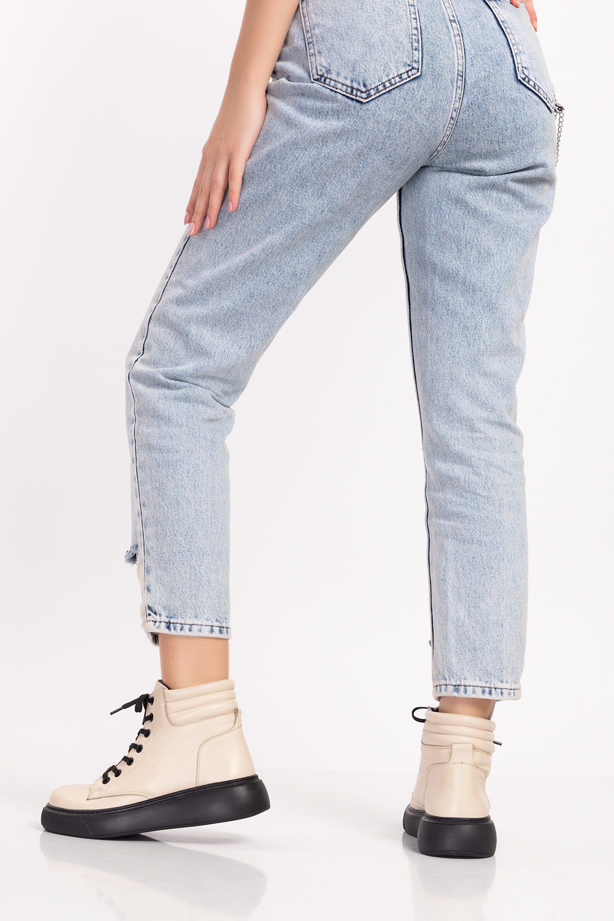 Gondol Içi Dışı Hakiki Deri Anatomik Taban Bot gap.15501 - Görsel 3