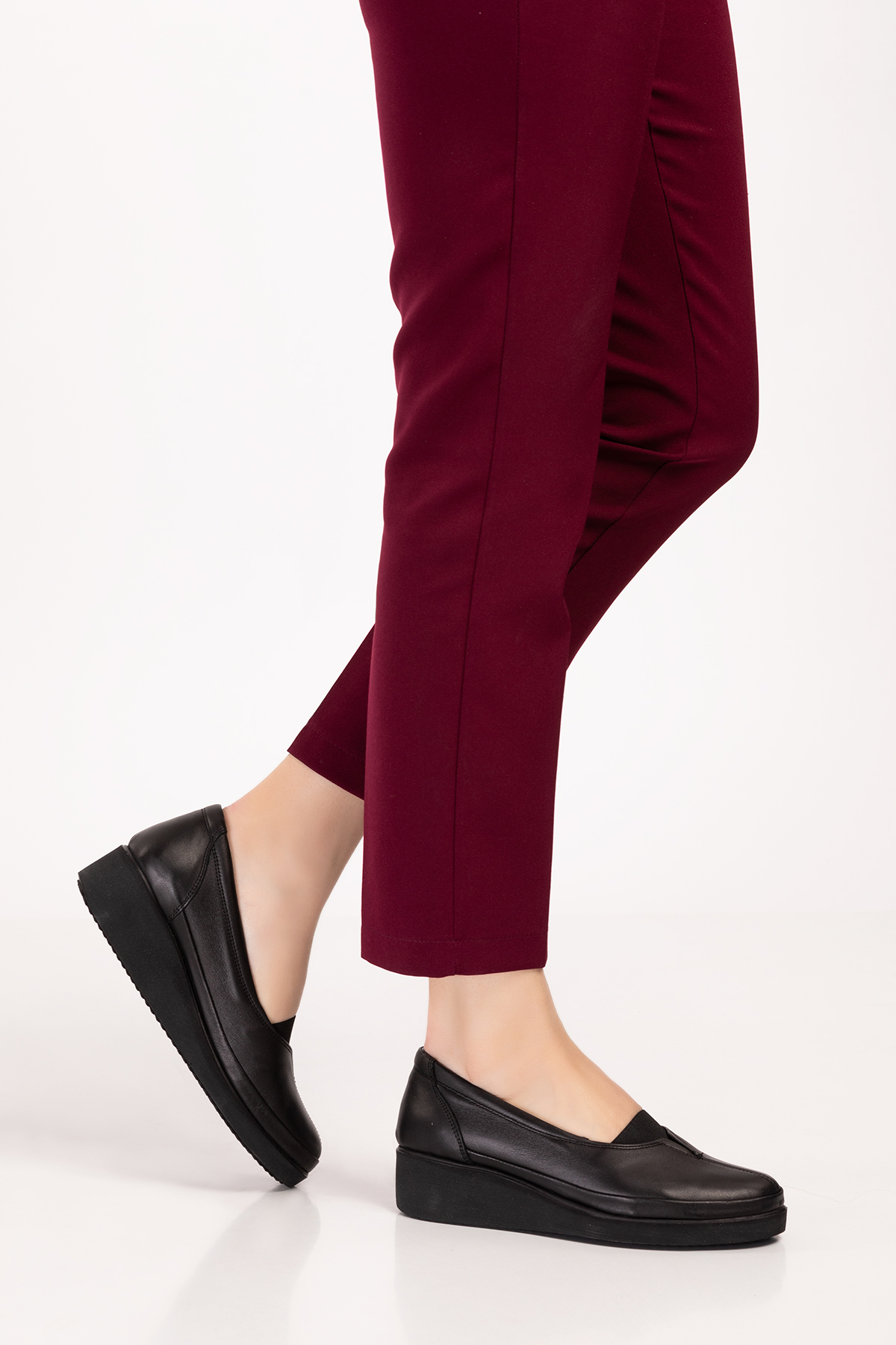 Gondol İçi Dışı Hakiki Deri Yumuşak Dokulu Günlük Ayakkabı ndr.101 - Görsel 4