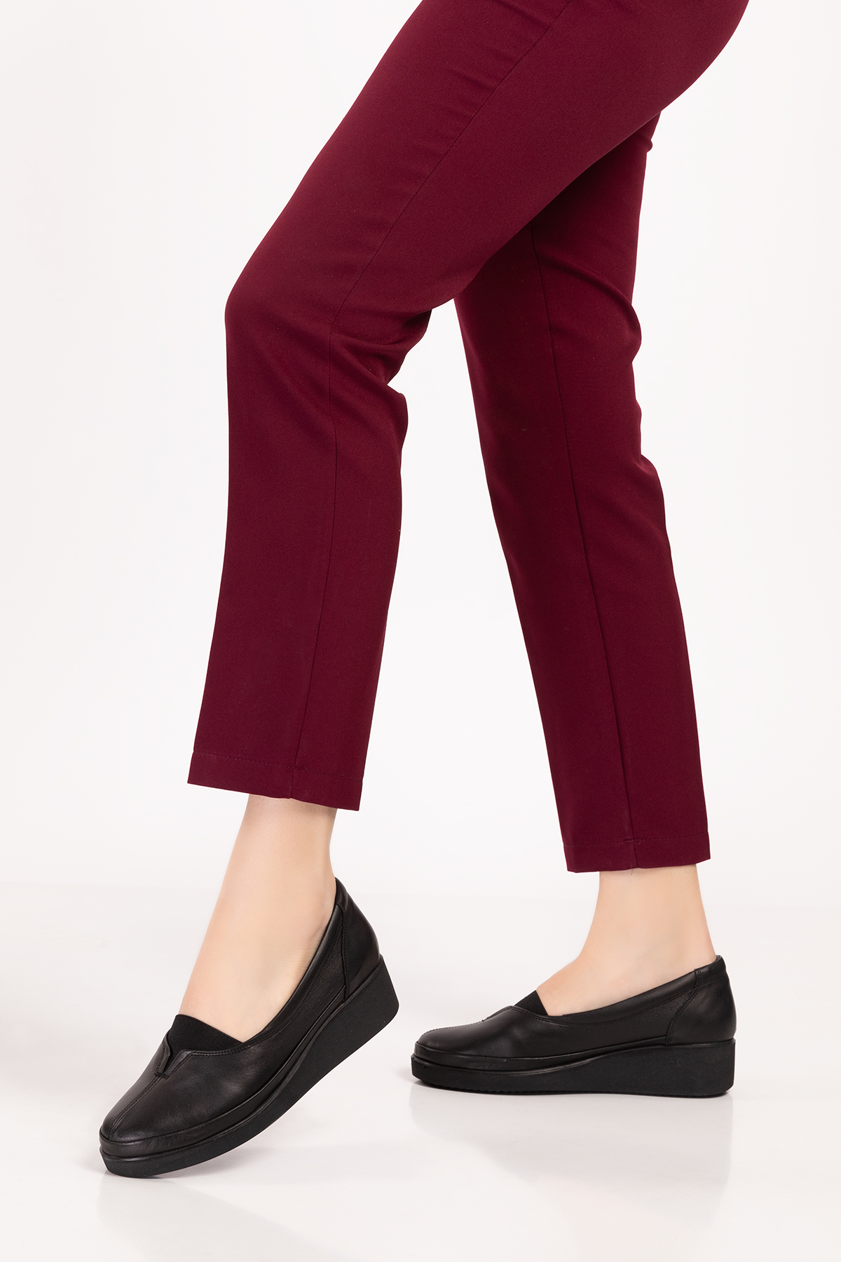 Gondol İçi Dışı Hakiki Deri Yumuşak Dokulu Günlük Ayakkabı ndr.101 - Görsel 5