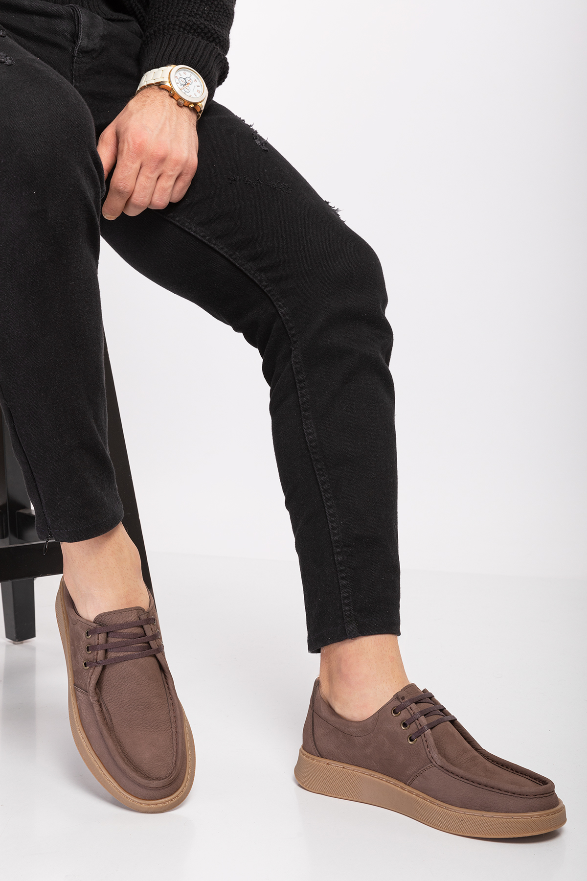 Gondol Hakiki Deri Erkek Loafer Ayakkabı src.810 - Görsel 2