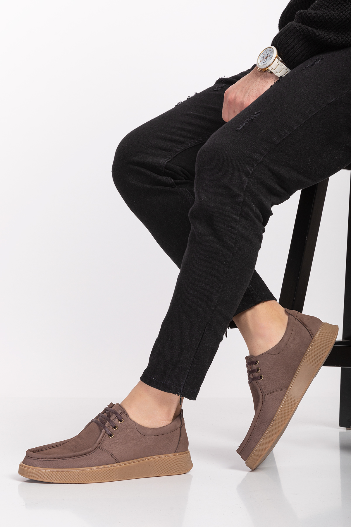 Gondol Hakiki Deri Erkek Loafer Ayakkabı src.810 - Görsel 5