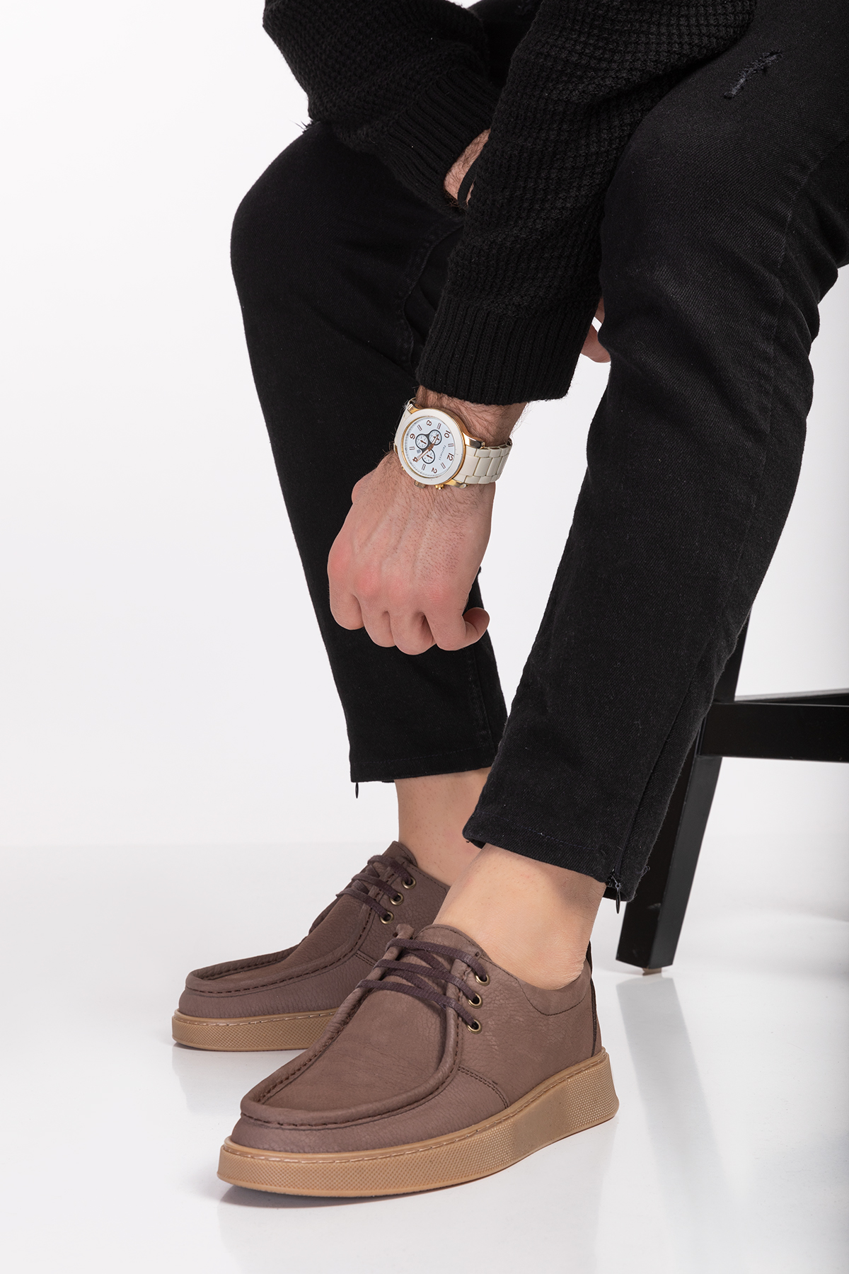 Gondol Hakiki Deri Erkek Loafer Ayakkabı src.810 - Görsel 6