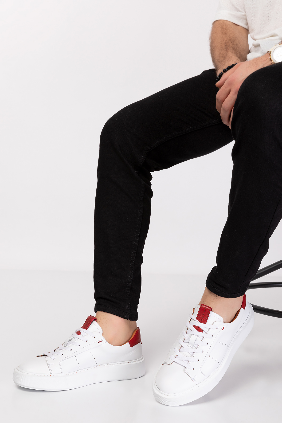 Gondol Içi Dışı Hakiki Deri Anatomik Taban Günlük Ayakkabı ny.837 - Görsel 5