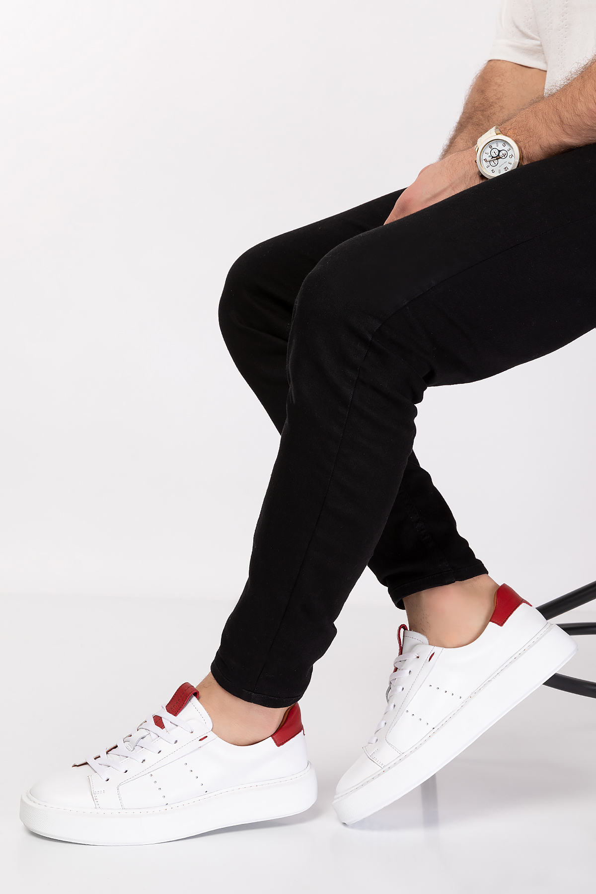 Gondol Içi Dışı Hakiki Deri Anatomik Taban Günlük Ayakkabı ny.837 - Görsel 6