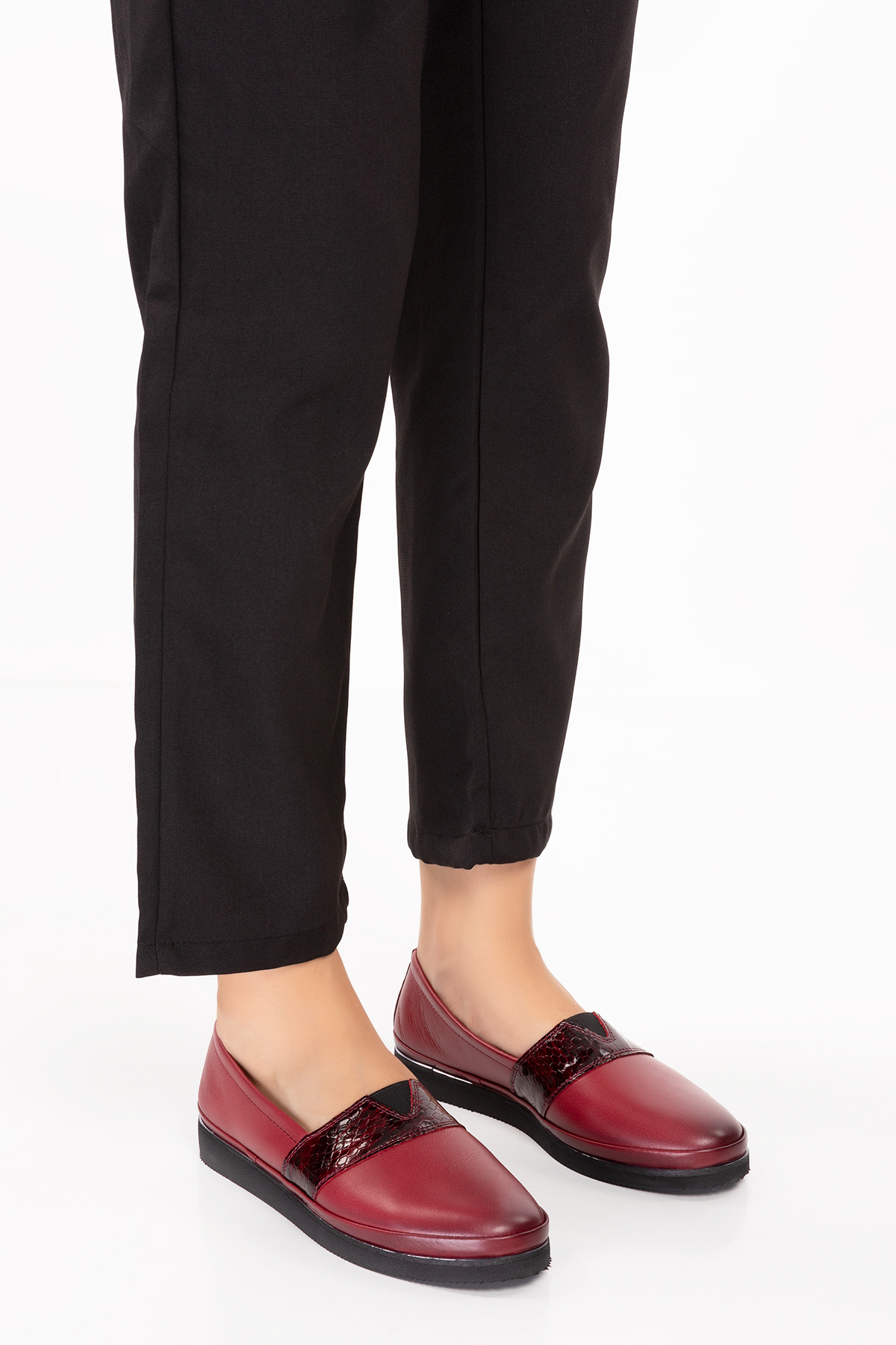 Gondol Kadın Hakiki Deri Günlük Rahat Ayakkabı msa.535 - Görsel 7