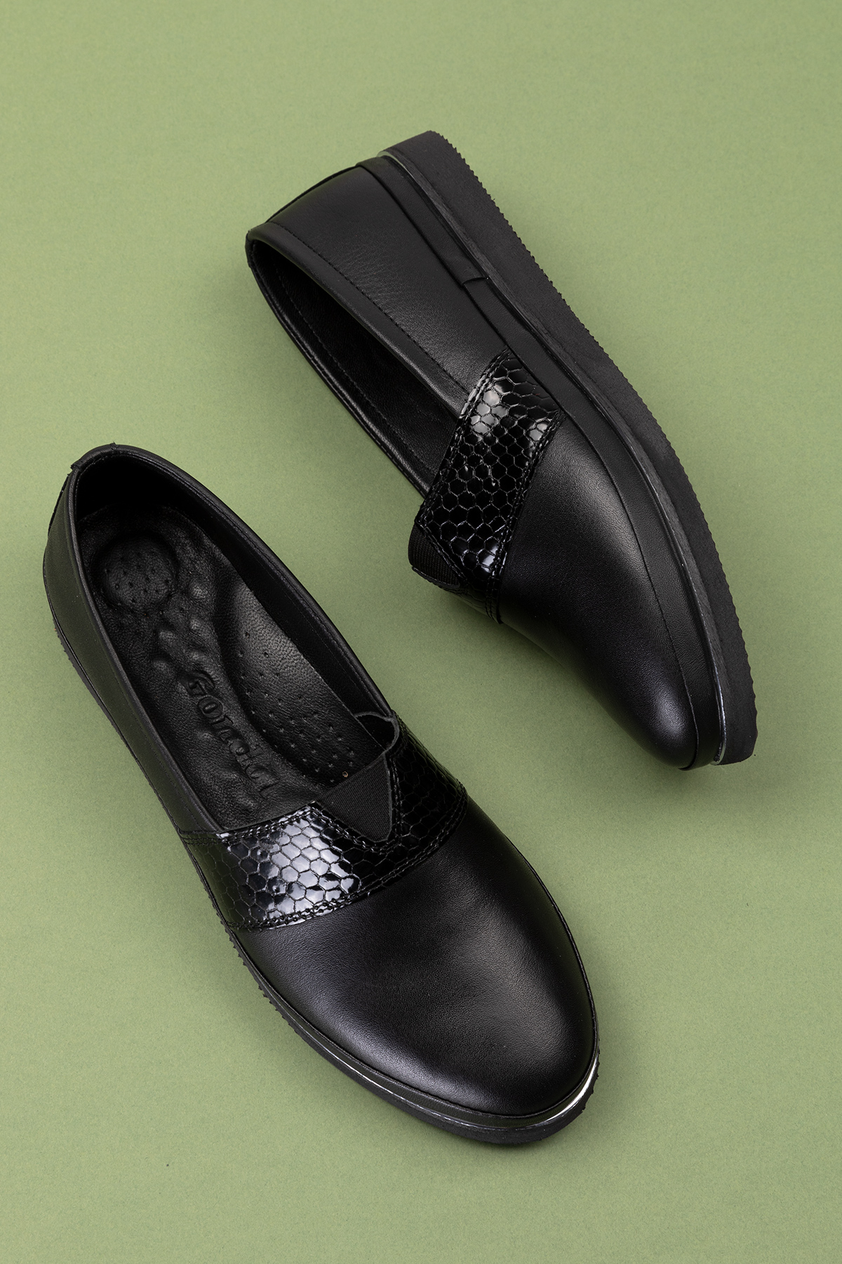 Gondol Kadın Hakiki Deri Günlük Rahat Ayakkabı msa.535 - Görsel 3