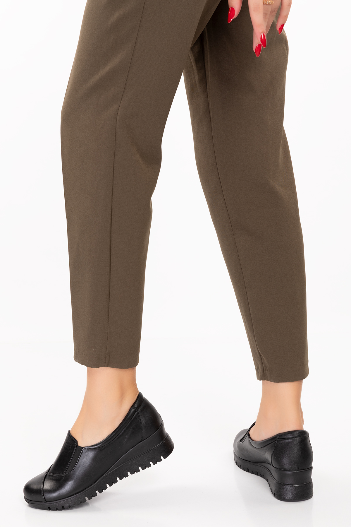 Gondol Kadın Hakiki Deri Anatomik Taban Bağcıksız Rahat Ayakkabı pyt.6217 - Görsel 8