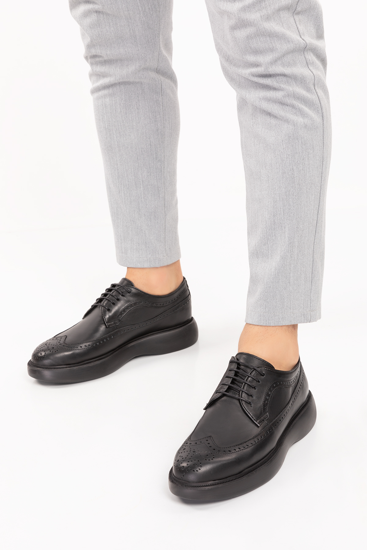 Gondol Içi Dışı Hakiki Deri Anatomik Taban Casual Ayakkabı SRC.09 - Görsel 2