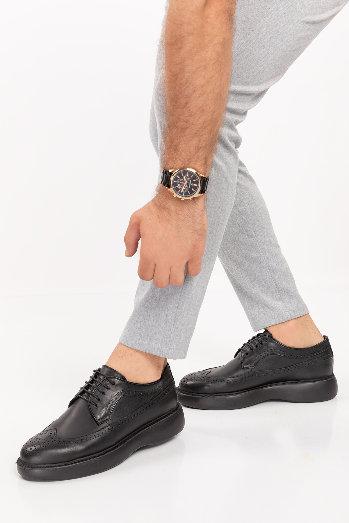 Gondol Içi Dışı Hakiki Deri Anatomik Taban Casual Ayakkabı SRC.09 - Görsel 5