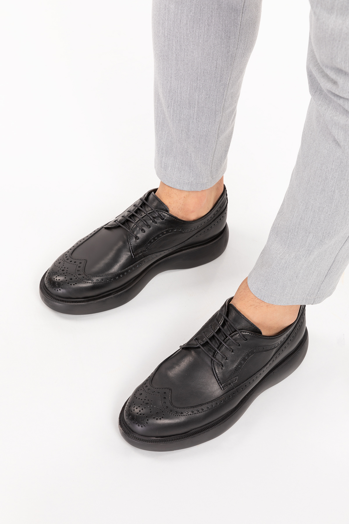 Gondol Içi Dışı Hakiki Deri Anatomik Taban Casual Ayakkabı SRC.09 - Görsel 6