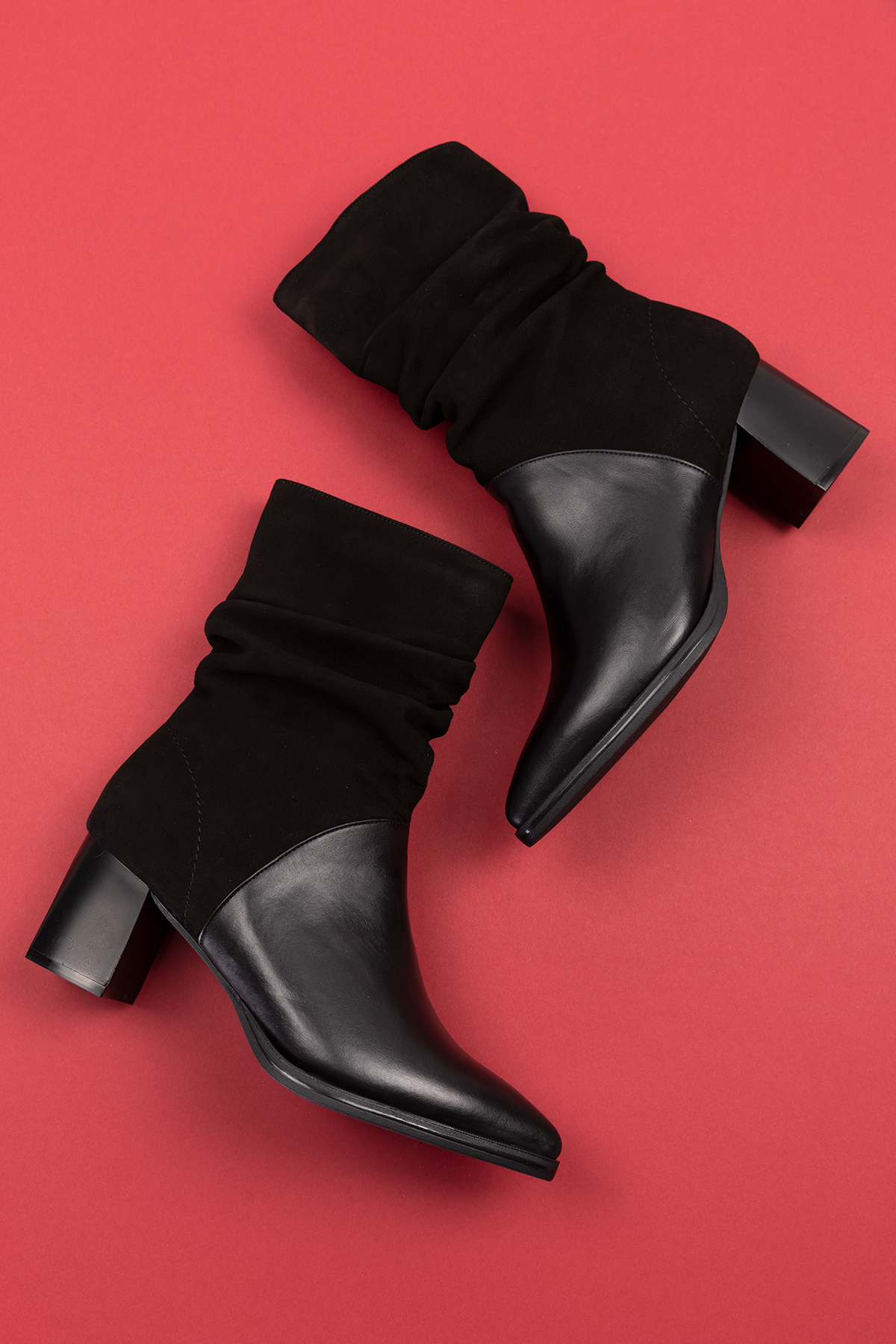 Gondol Kadın Hakiki Deri Körüklü Bot Ast.1650 - Görsel 8