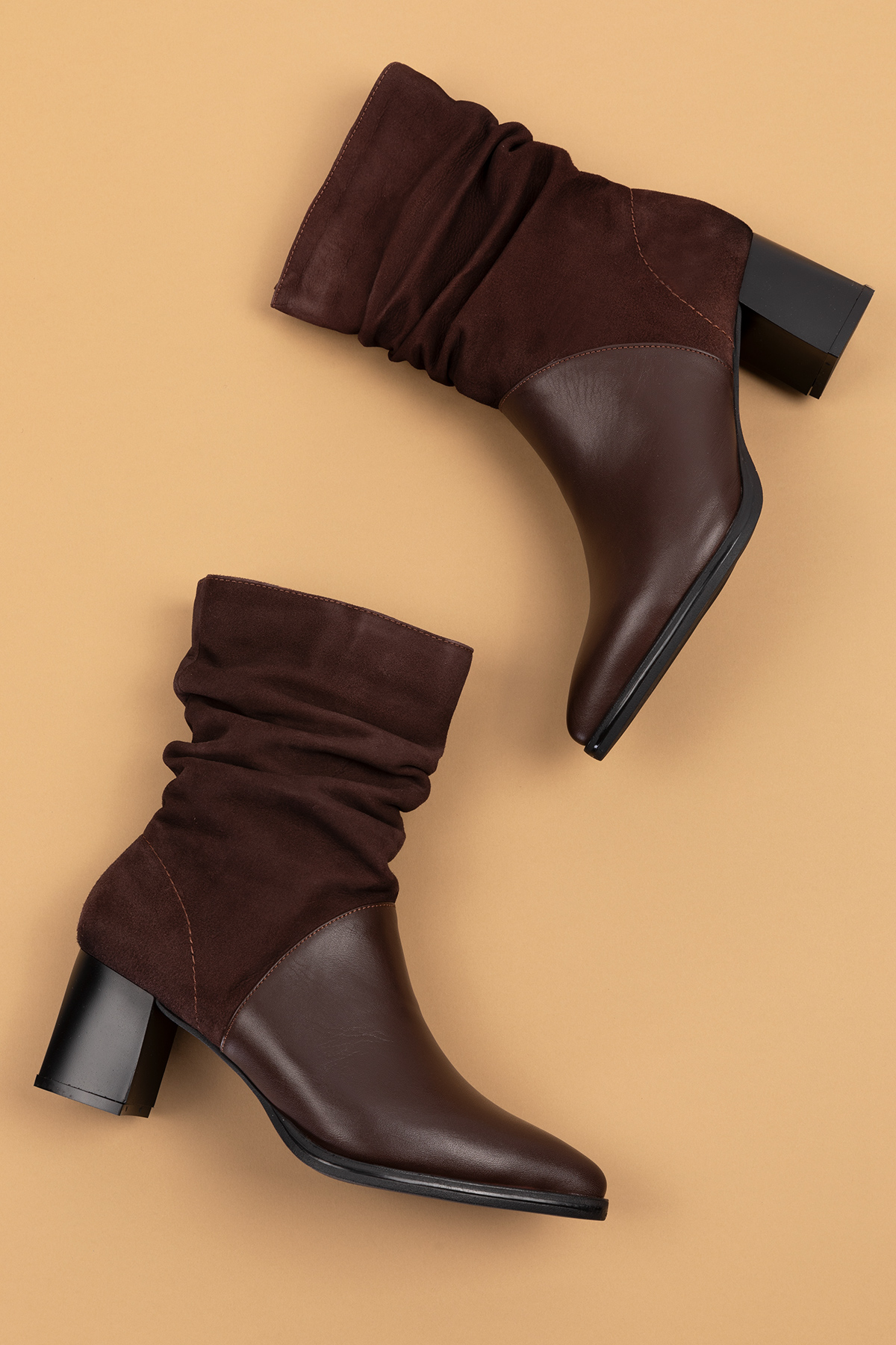 Gondol Kadın Hakiki Deri Körüklü Bot Ast.1650 - Görsel 3