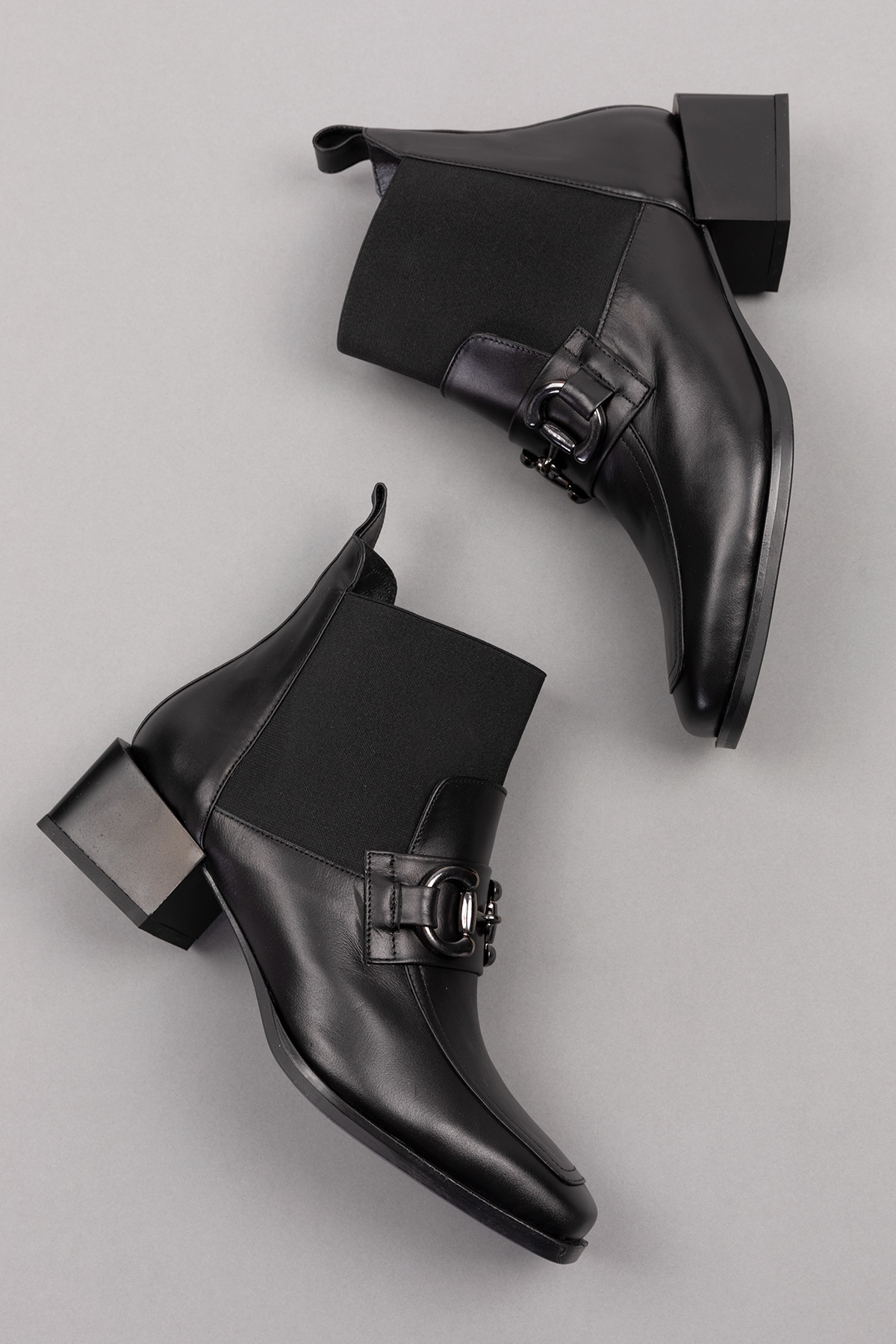 Gondol Kadın Hakiki Deri Tokalı Şık Bot Ast.53 - Görsel 4