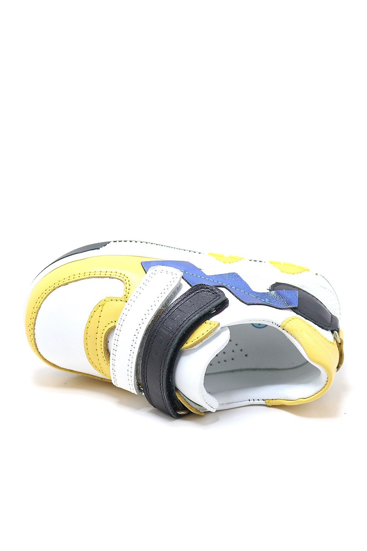 Artico Fonsis Hakiki Deri Sarı Cırtlı Bebek Spor Ayakkabı - Görsel 7
