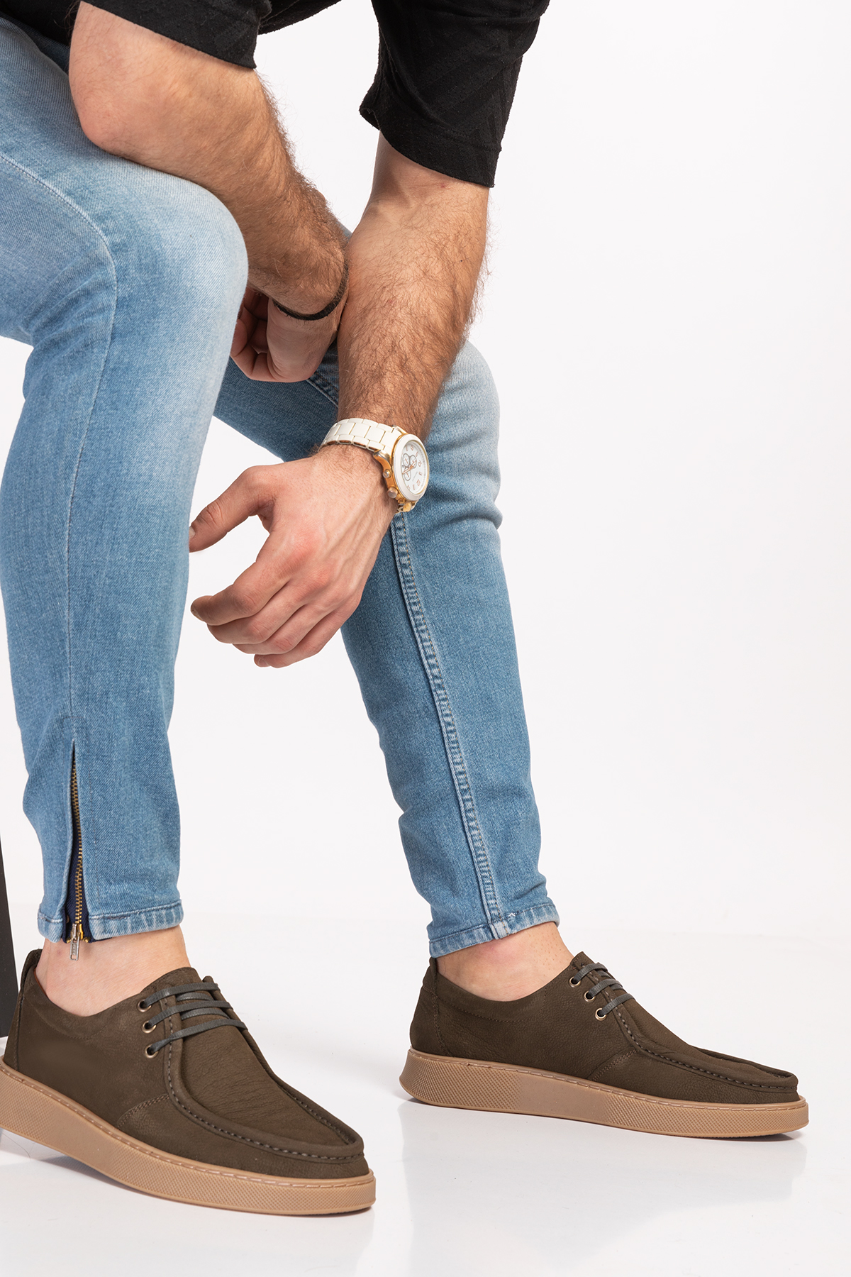 Gondol Hakiki Deri Erkek Loafer Ayakkabı src.810 - Görsel 2