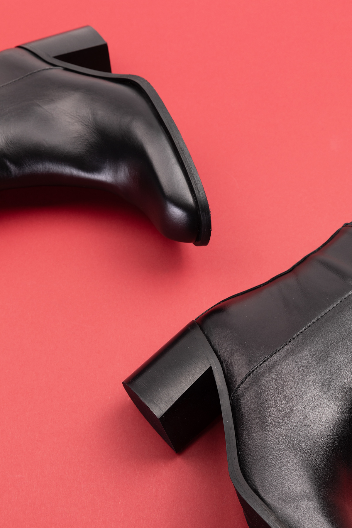 Gondol Kadın Hakiki Deri Kalın Topuk Bot RG.88102 - Görsel 5