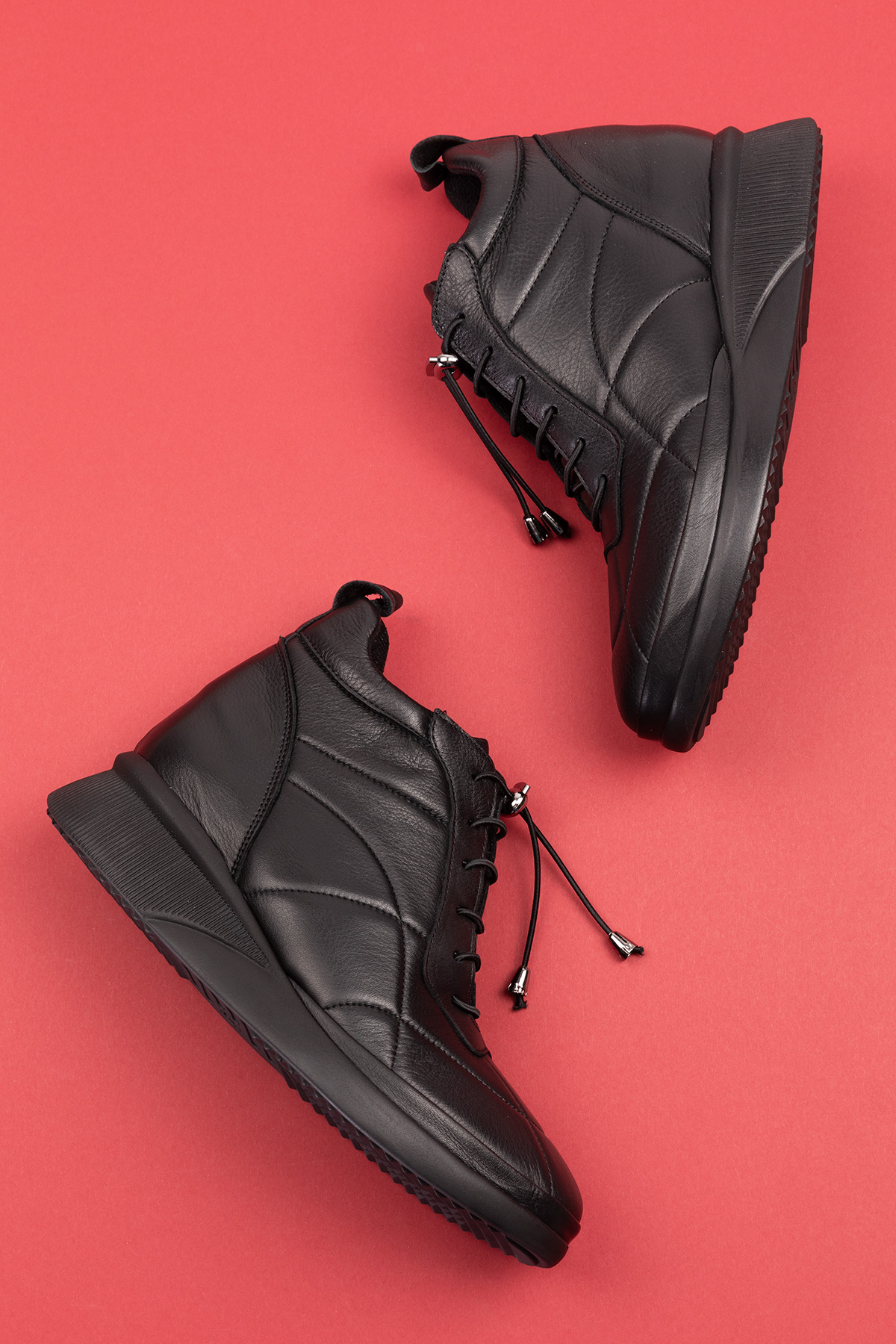 Gondol Kadın Hakiki Deri Hafif Günlük Spor Bot ndr.5515 - Görsel 4