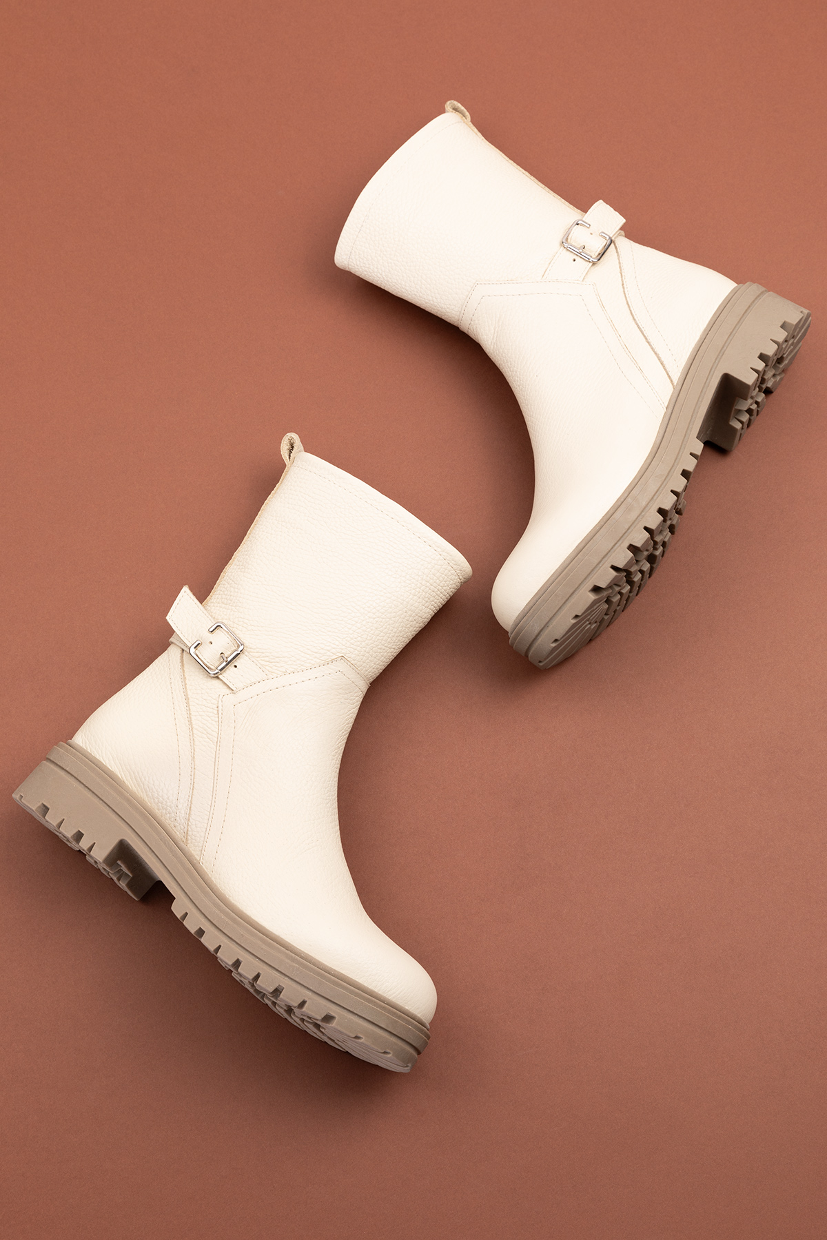 Gondol Hakiki Deri Günlük Kaymaz Taban Bot anl.2721 - Görsel 3