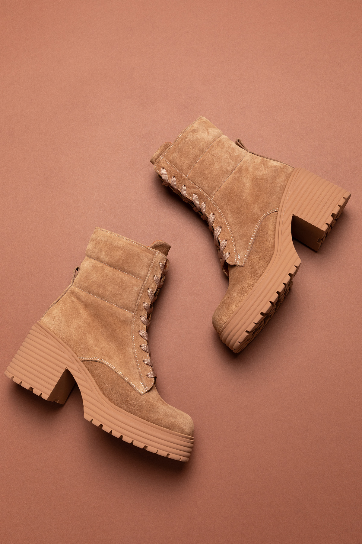 Gondol Kadın Hakiki Deri Hafif Platform Taban Bot rg.77230 - Görsel 9