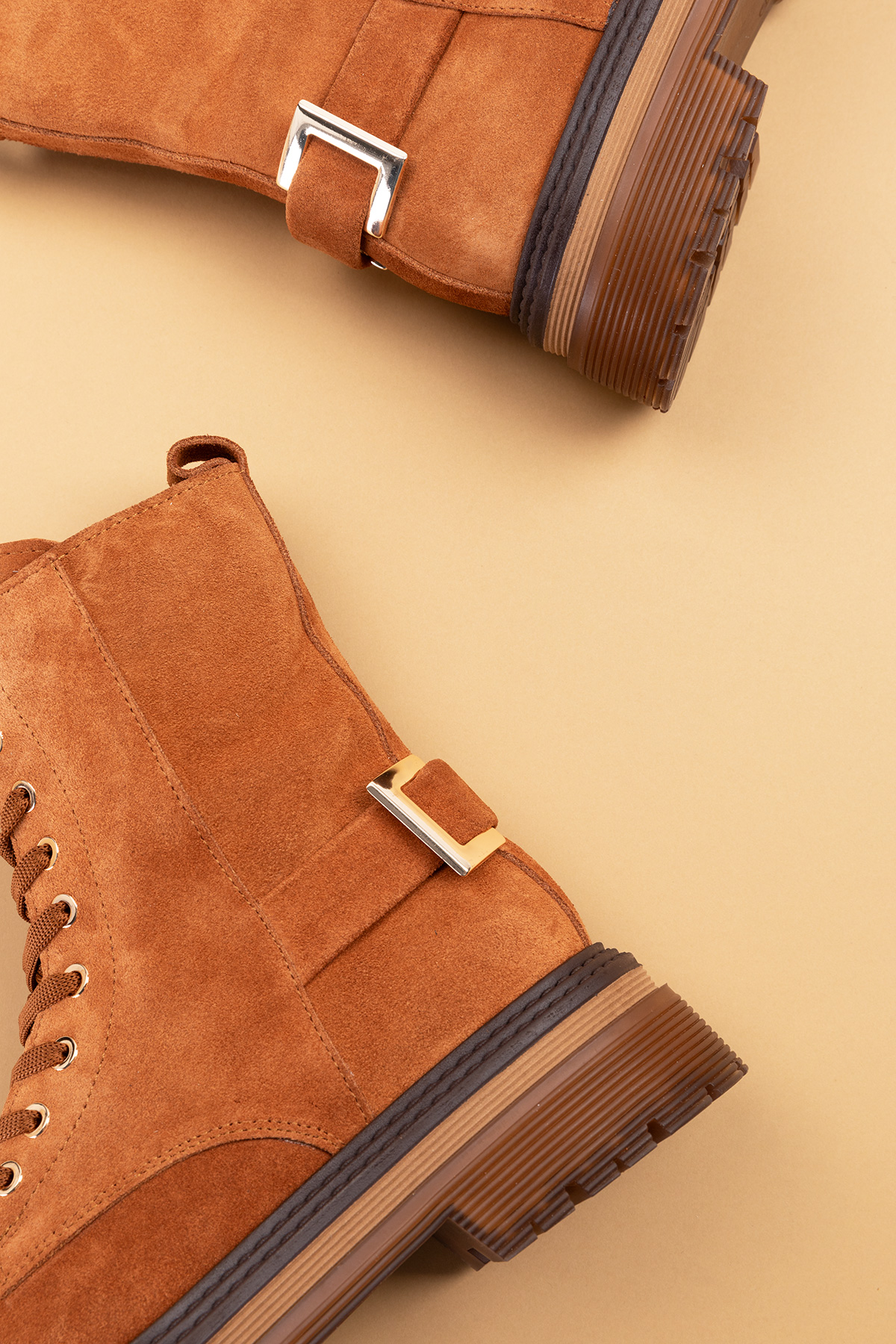 Gondol Kadın Hakiki Deri Kauçuk Taban Şık Bot rg.66130 - Görsel 7