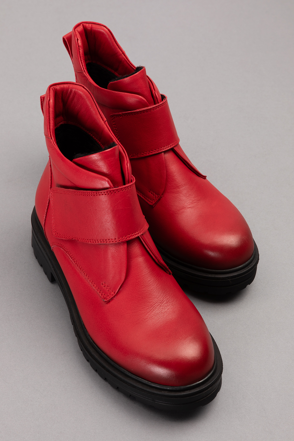 Gondol Kadın Hakiki Deri Kolay Giyim Anne Botu anl.2722 - Görsel 3