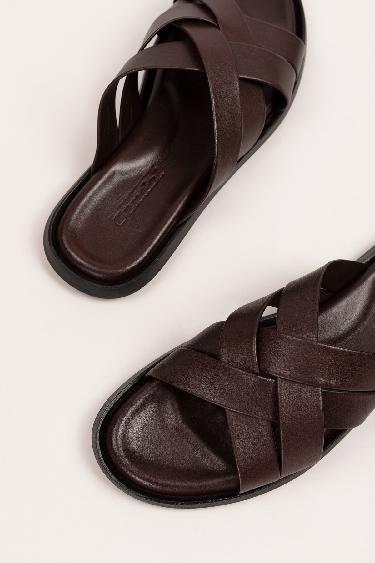 Gondol Erkek Hakiki Deri Günlük Klasik Terlik esm.402 - Görsel 7