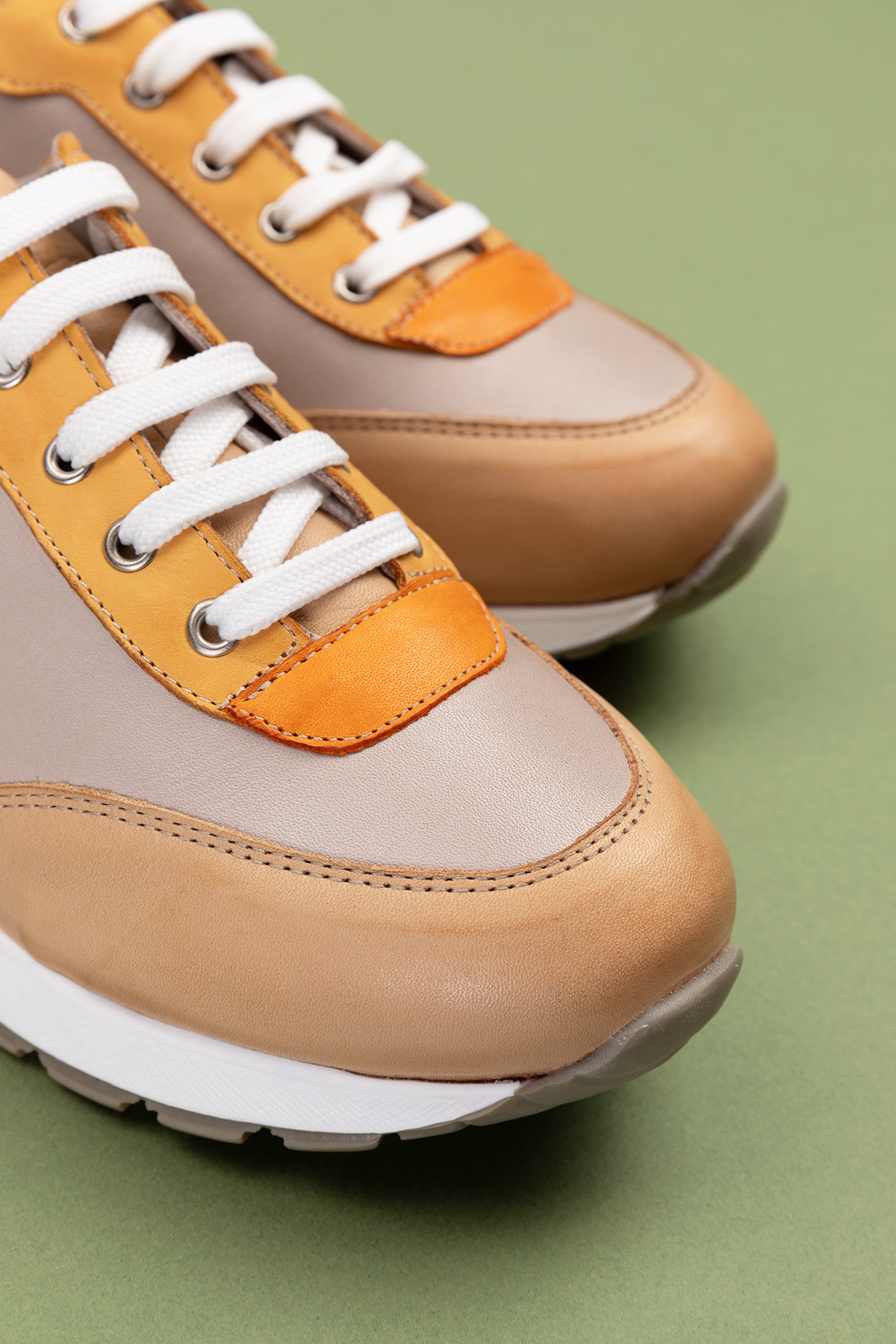 Gondol Içi Dışı Hakiki Deri Anatomik Taban Spor Ayakkabı GNDL.20571 - Görsel 5