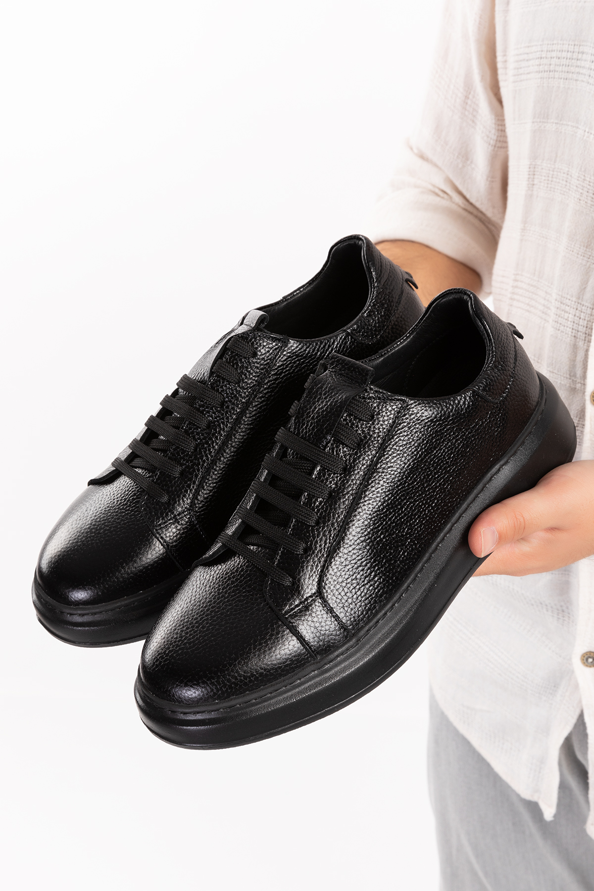 Gondol Içi Dışı Hakiki Deri Günlük Rahat Ayakkabı mals.352 - Görsel 6