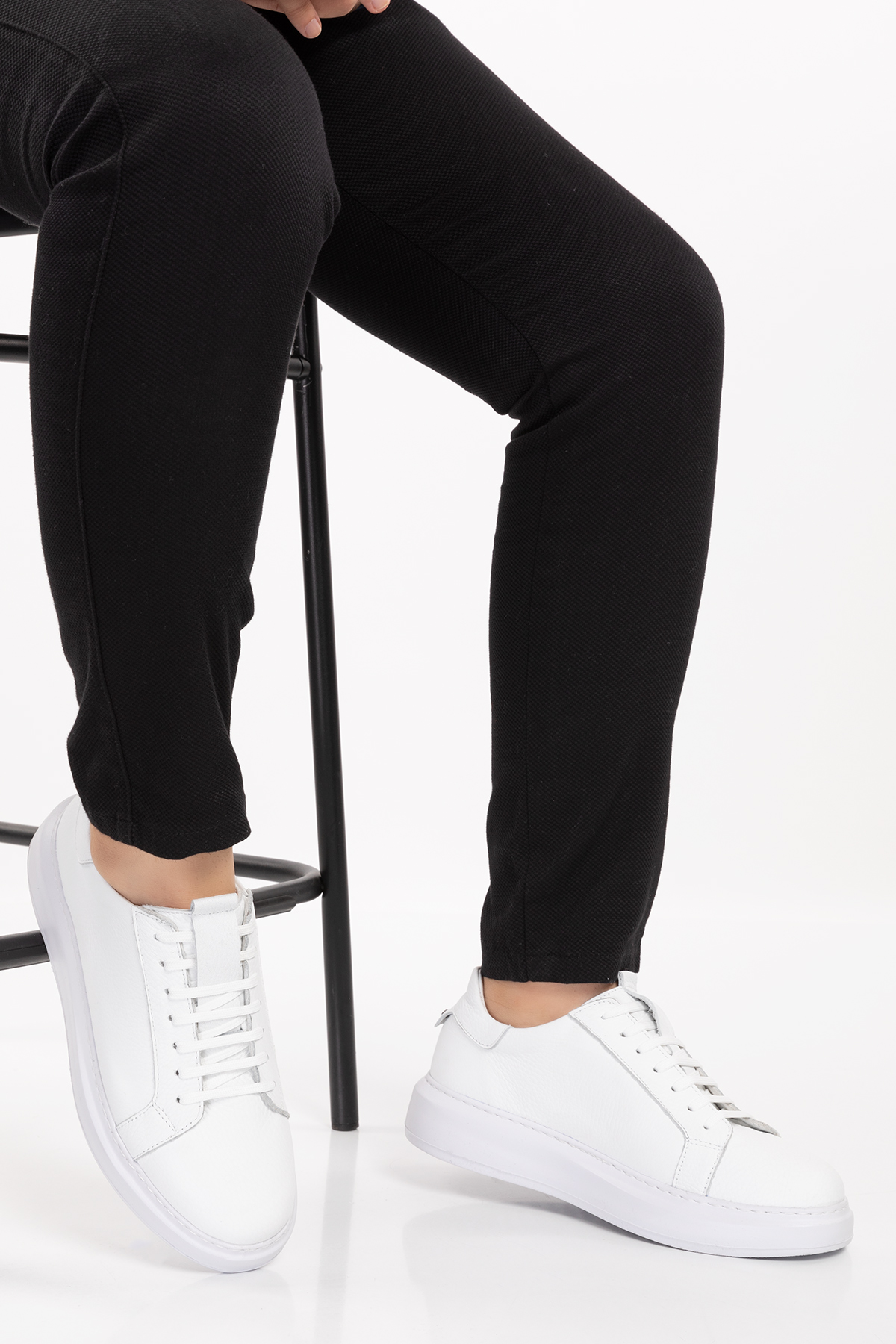 Gondol Içi Dışı Hakiki Deri Günlük Rahat Ayakkabı mals.352 - Görsel 7