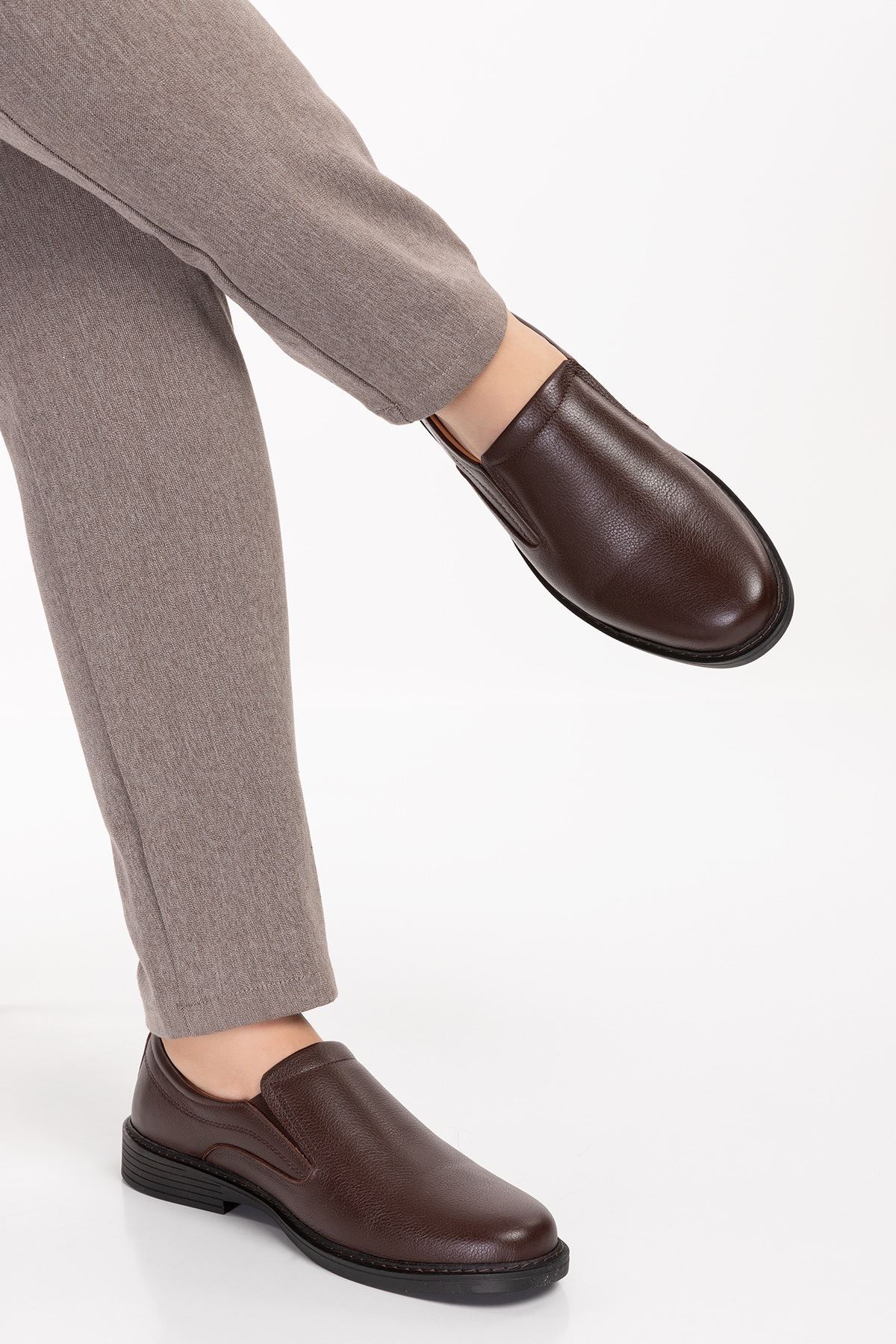 Gondol Erkek Hakiki Deri Günlük Rahat Ayakkabı pş.1971 - Görsel 2