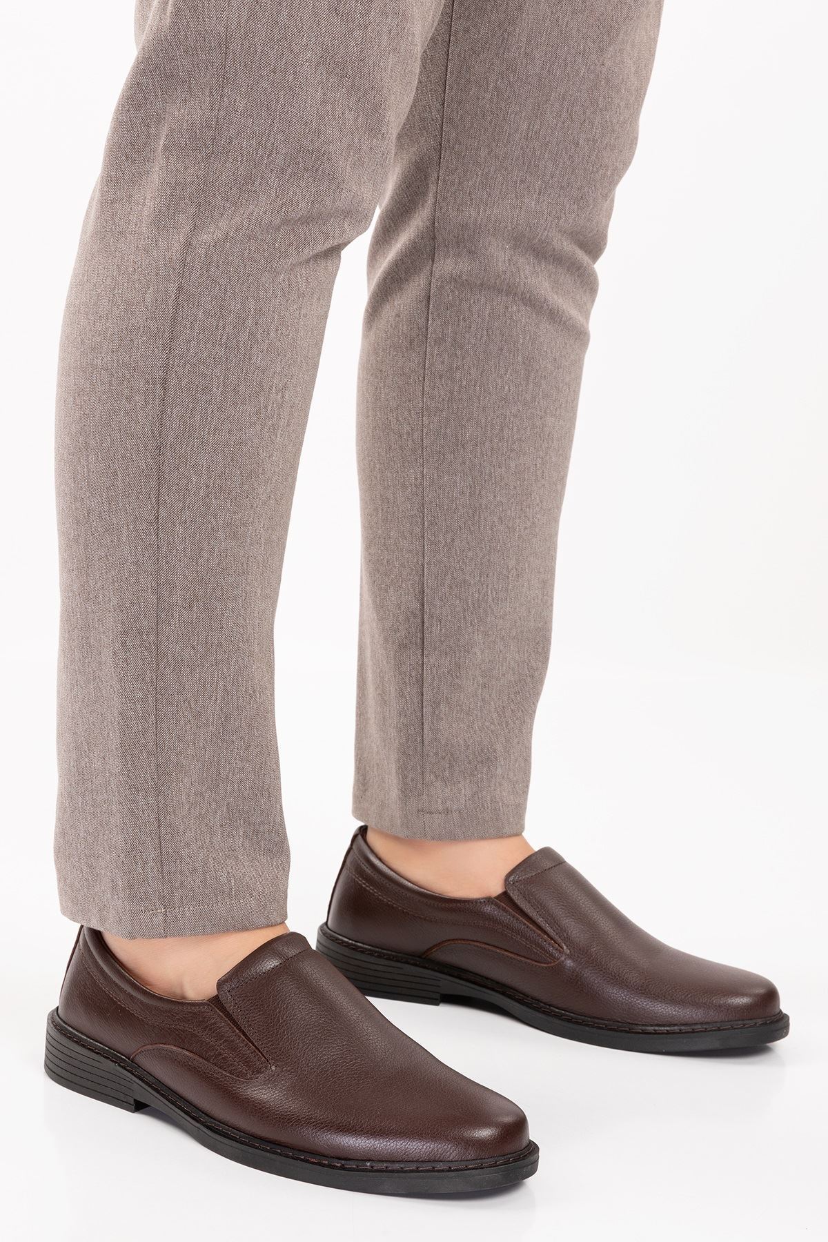 Gondol Erkek Hakiki Deri Günlük Rahat Ayakkabı pş.1971 - Görsel 8