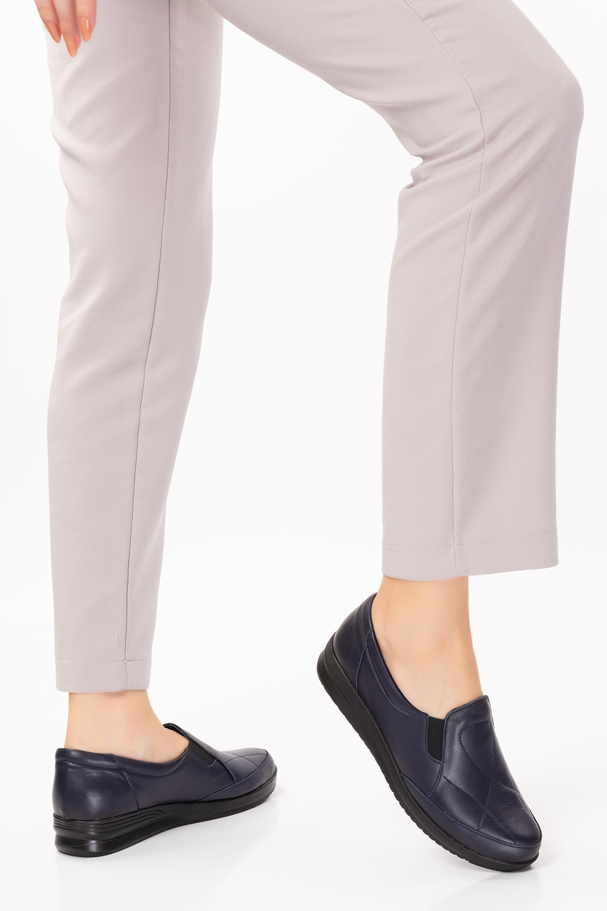 Gondol Kadın Hakiki Deri Anatomik Yumuşak Taban Günlük Ayakkabı pyt.1213 - Görsel 5