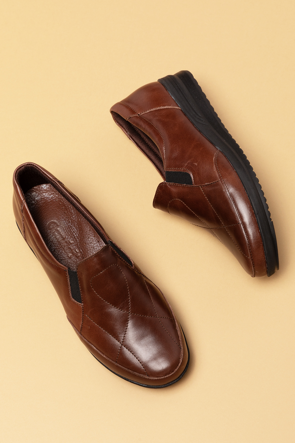 Gondol Kadın Hakiki Deri Anatomik Yumuşak Taban Günlük Ayakkabı pyt.1213 - Görsel 3