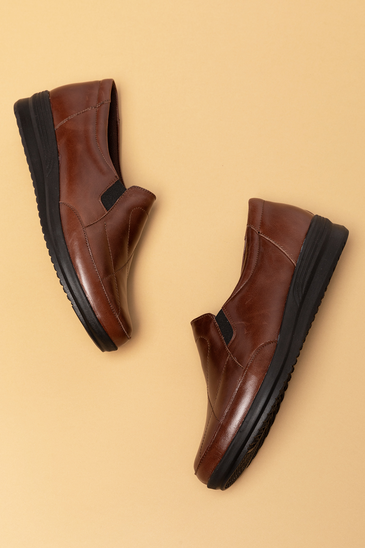 Gondol Kadın Hakiki Deri Anatomik Yumuşak Taban Günlük Ayakkabı pyt.1213 - Görsel 5