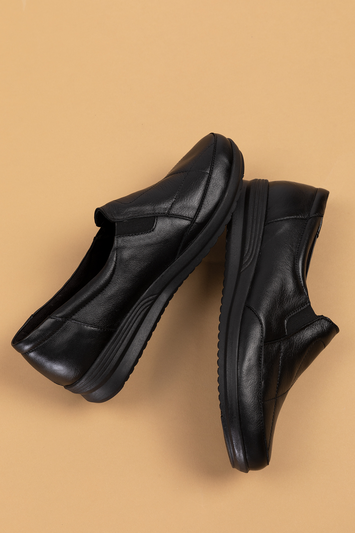 Gondol Kadın Hakiki Deri Anatomik Yumuşak Taban Günlük Ayakkabı pyt.1213 - Görsel 7