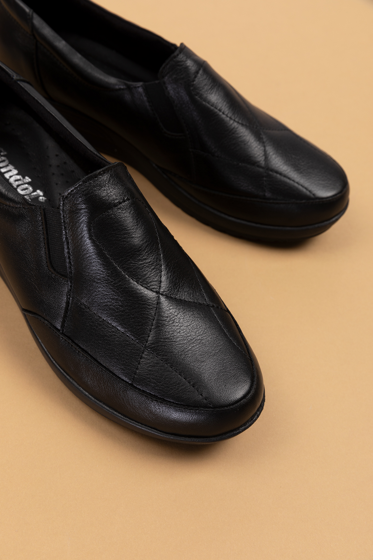 Gondol Kadın Hakiki Deri Anatomik Yumuşak Taban Günlük Ayakkabı pyt.1213 - Görsel 8