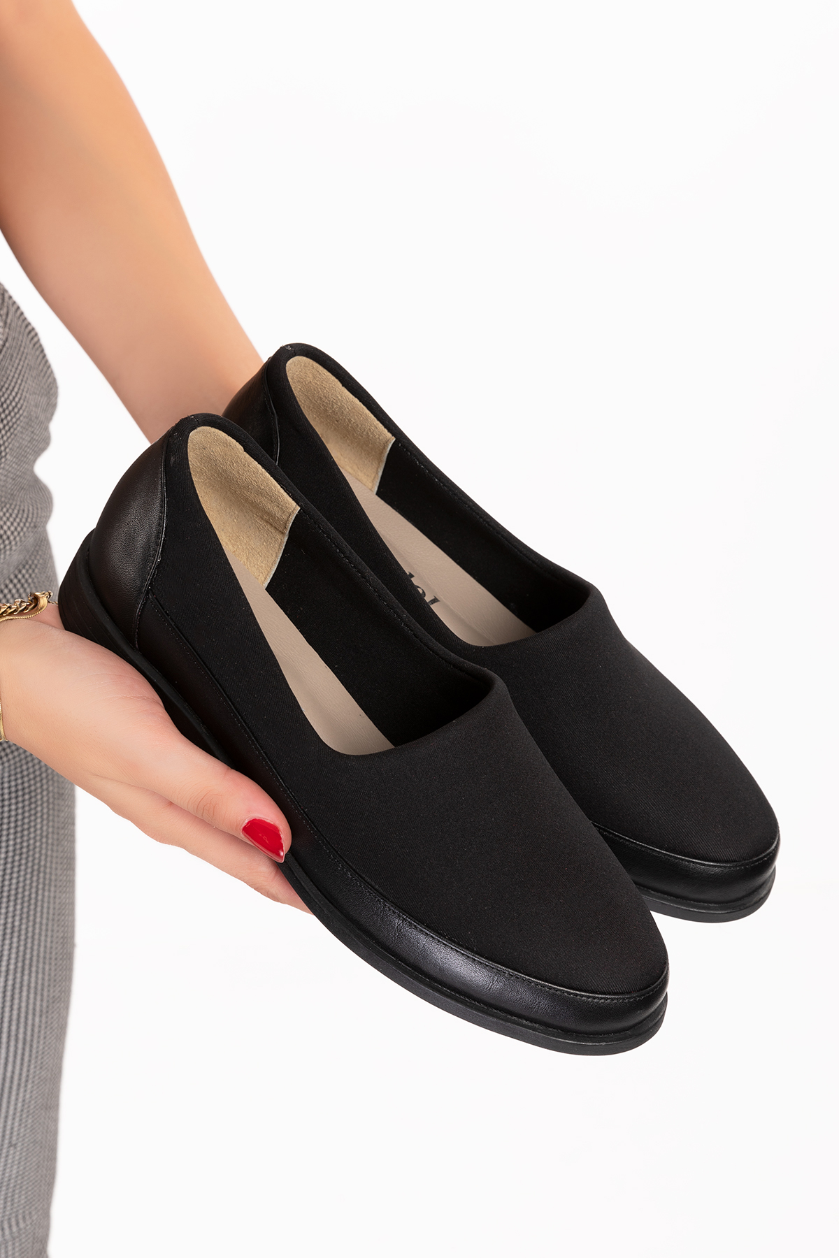 Gondol Hakiki Deri Üzeri Strecli Günlük Ayakkabı vdt.190 - Görsel 3