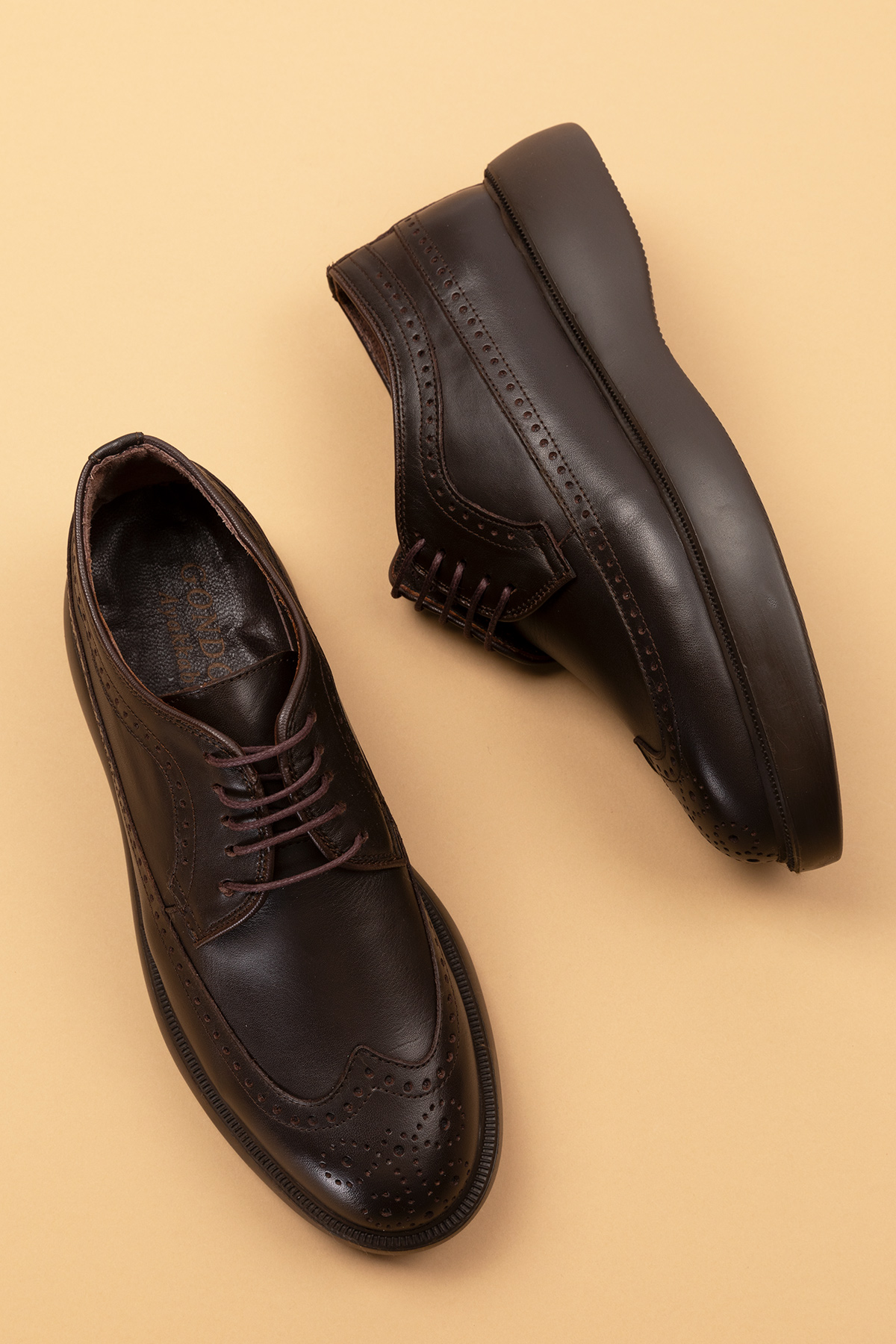 Gondol Içi Dışı Hakiki Deri Anatomik Taban Casual Ayakkabı SRC.09 - Görsel 4