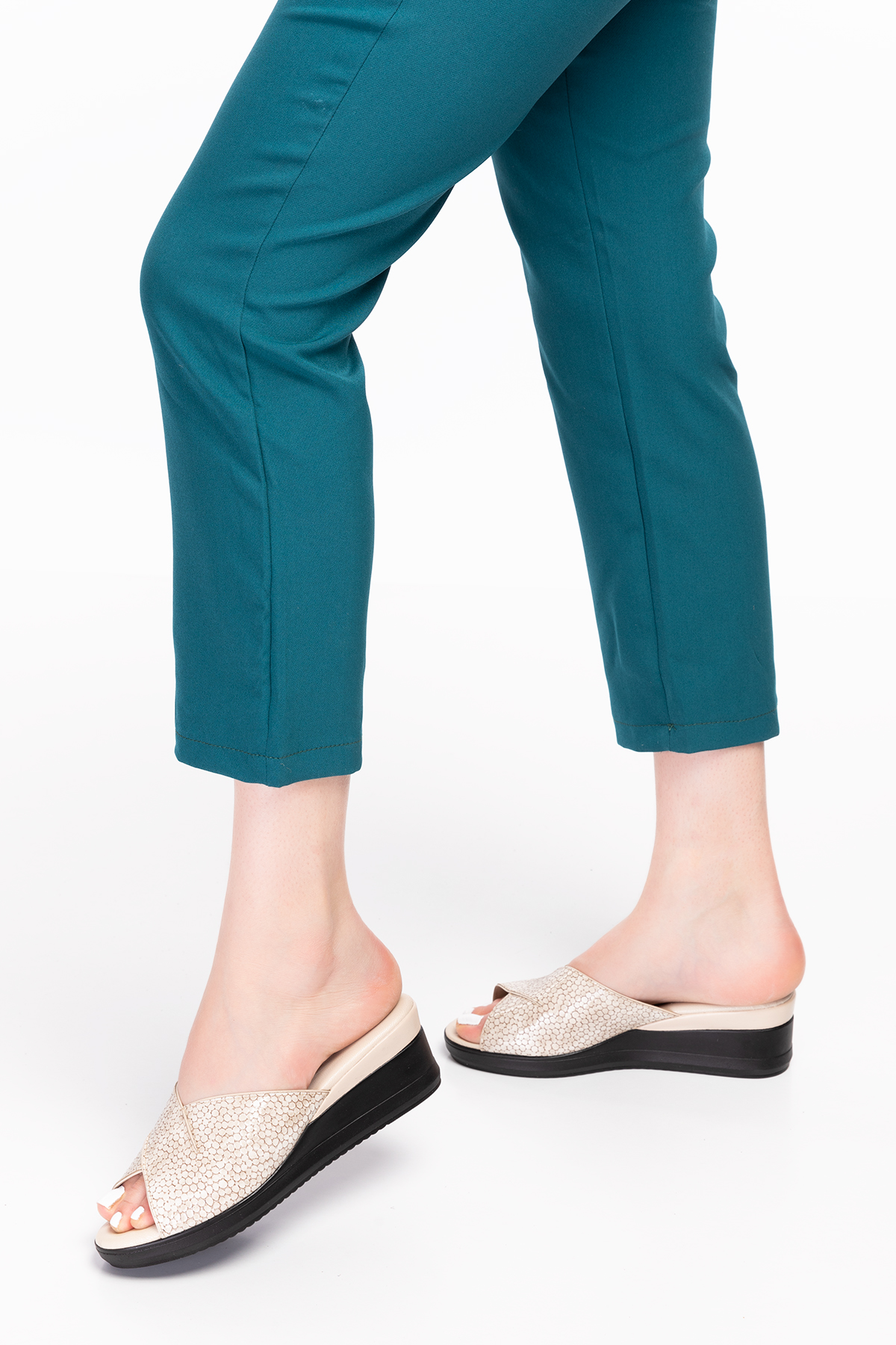 Gondol Hakiki Deri Ev Terliği özl.2763 - Görsel 3