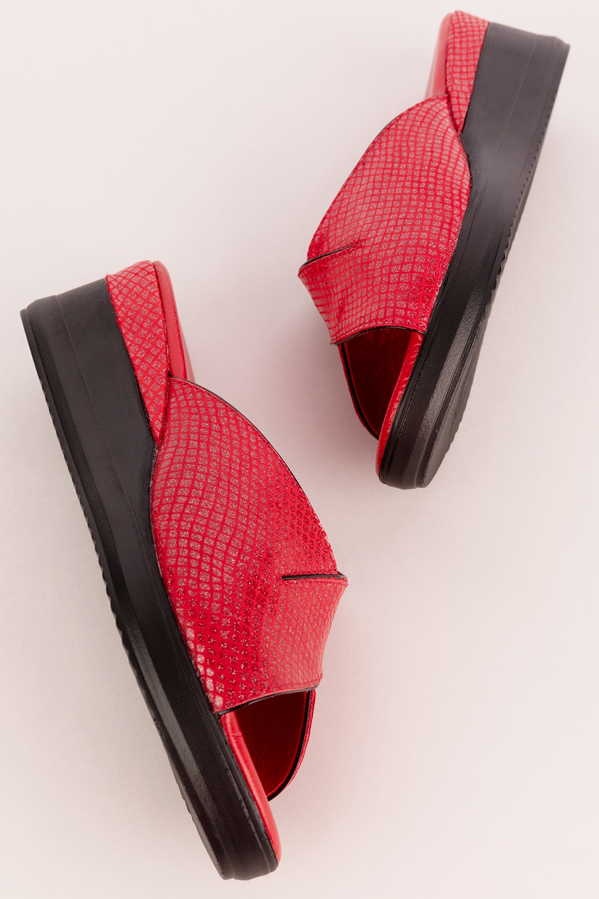 Gondol Hakiki Deri Ev Terliği özl.2763 - Görsel 9