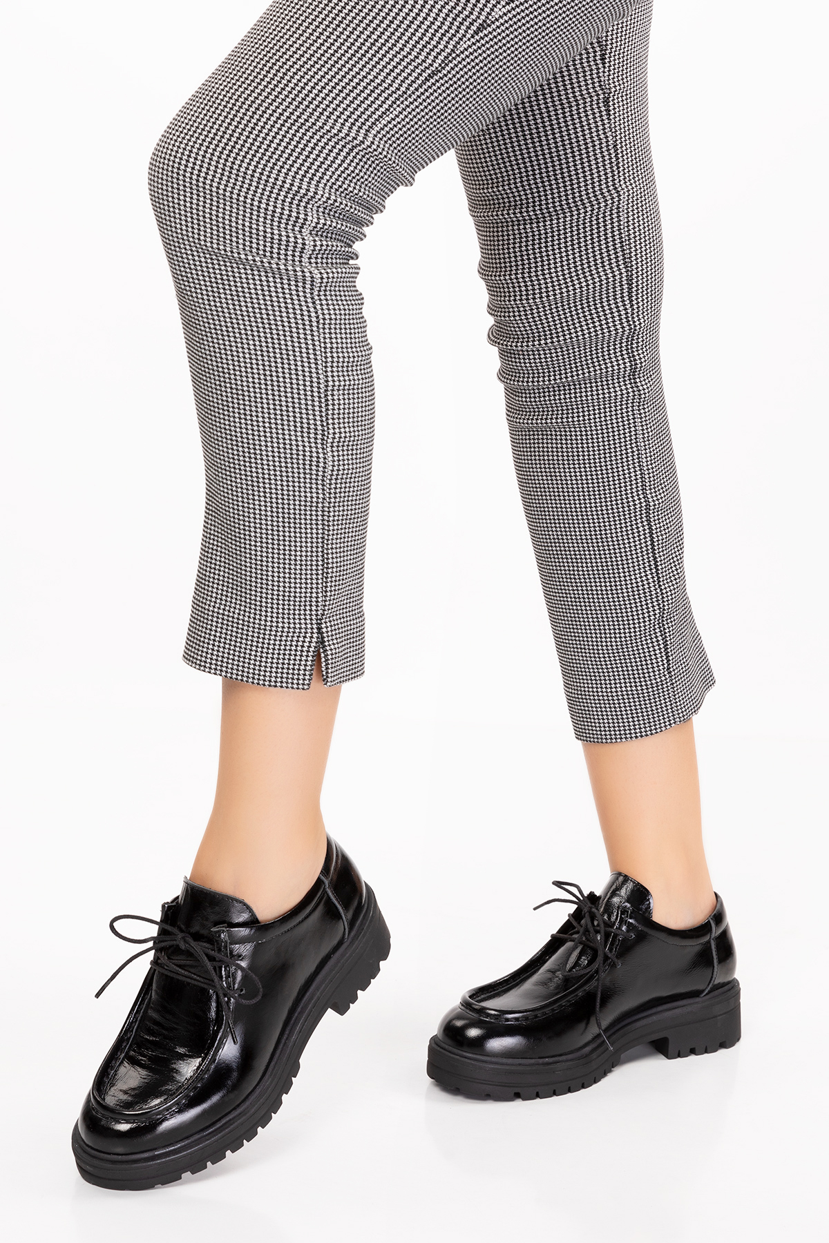 Gondol Hakiki Deri Kalın Taban Hafif Oxford Ayakkabı anl.2420 - Görsel 6