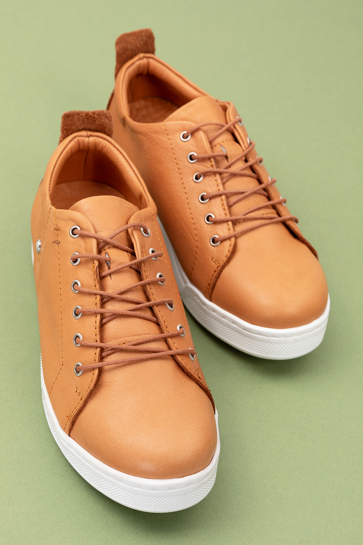 Gondol Içi Dışı Hakiki Deri Anatomik Taban Spor Ayakkabı gnd.25 - Görsel 4