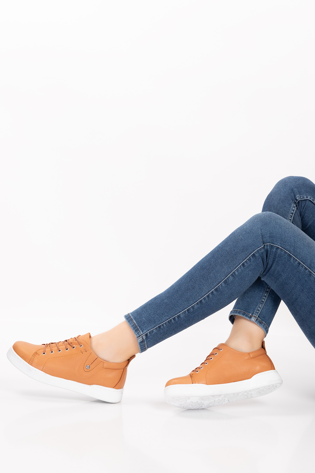 Gondol Içi Dışı Hakiki Deri Anatomik Taban Spor Ayakkabı gnd.25 - Görsel 8