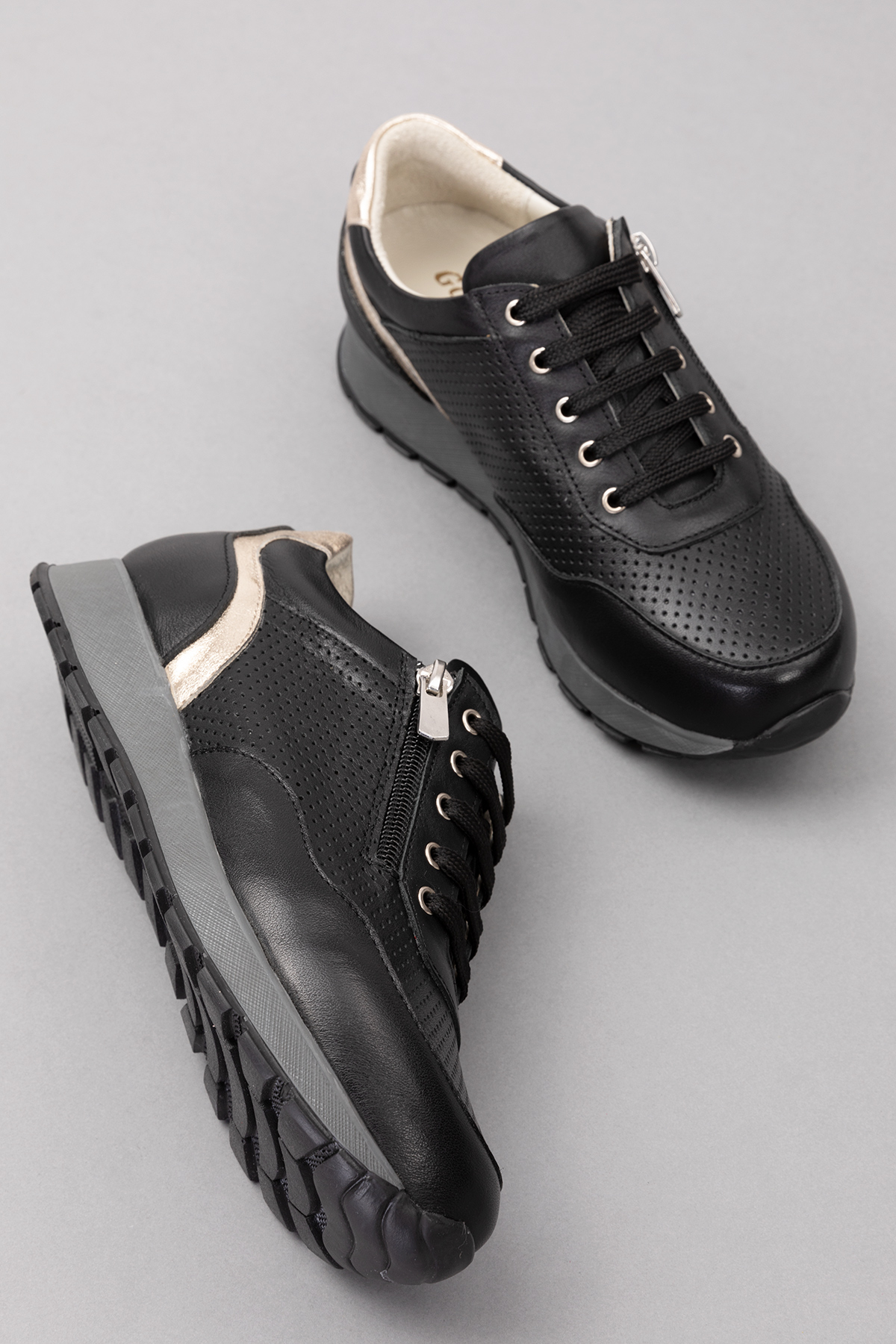 Gondol Içi Dışı Hakiki Deri Anatomik Taban Spor Ayakkabı gnd.20578 - Görsel 5